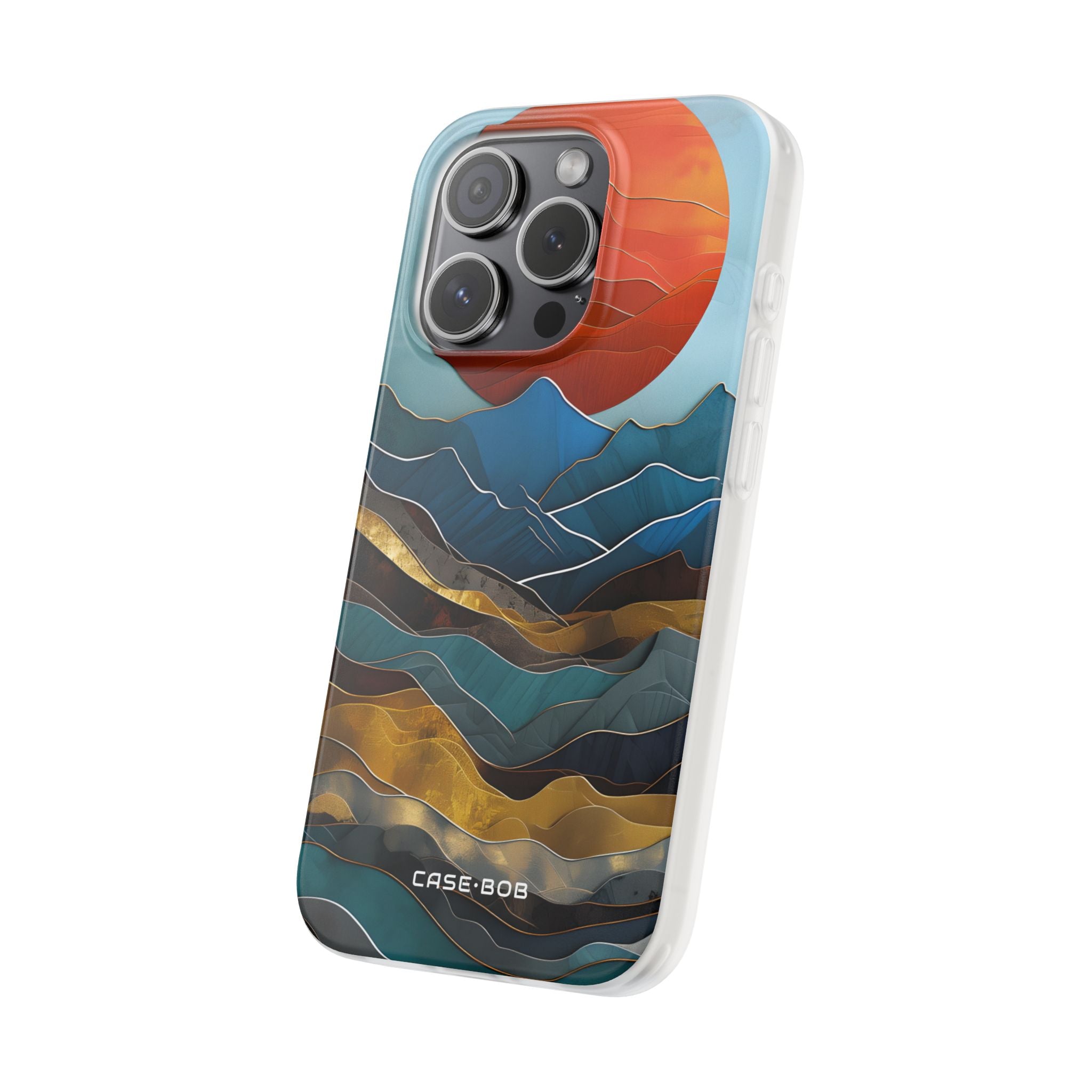 Solar Peak iPhone 15 Pro Case - Soft