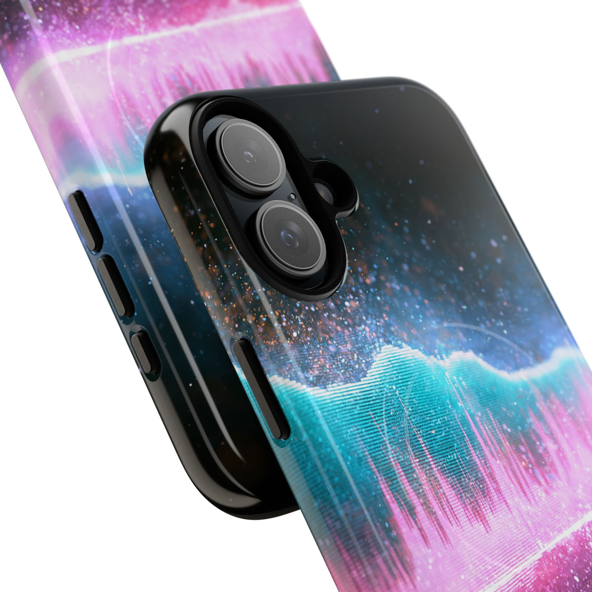 Digital Frequency · Tough 2.0 Magnetic Phone Case for iPhone · Pink