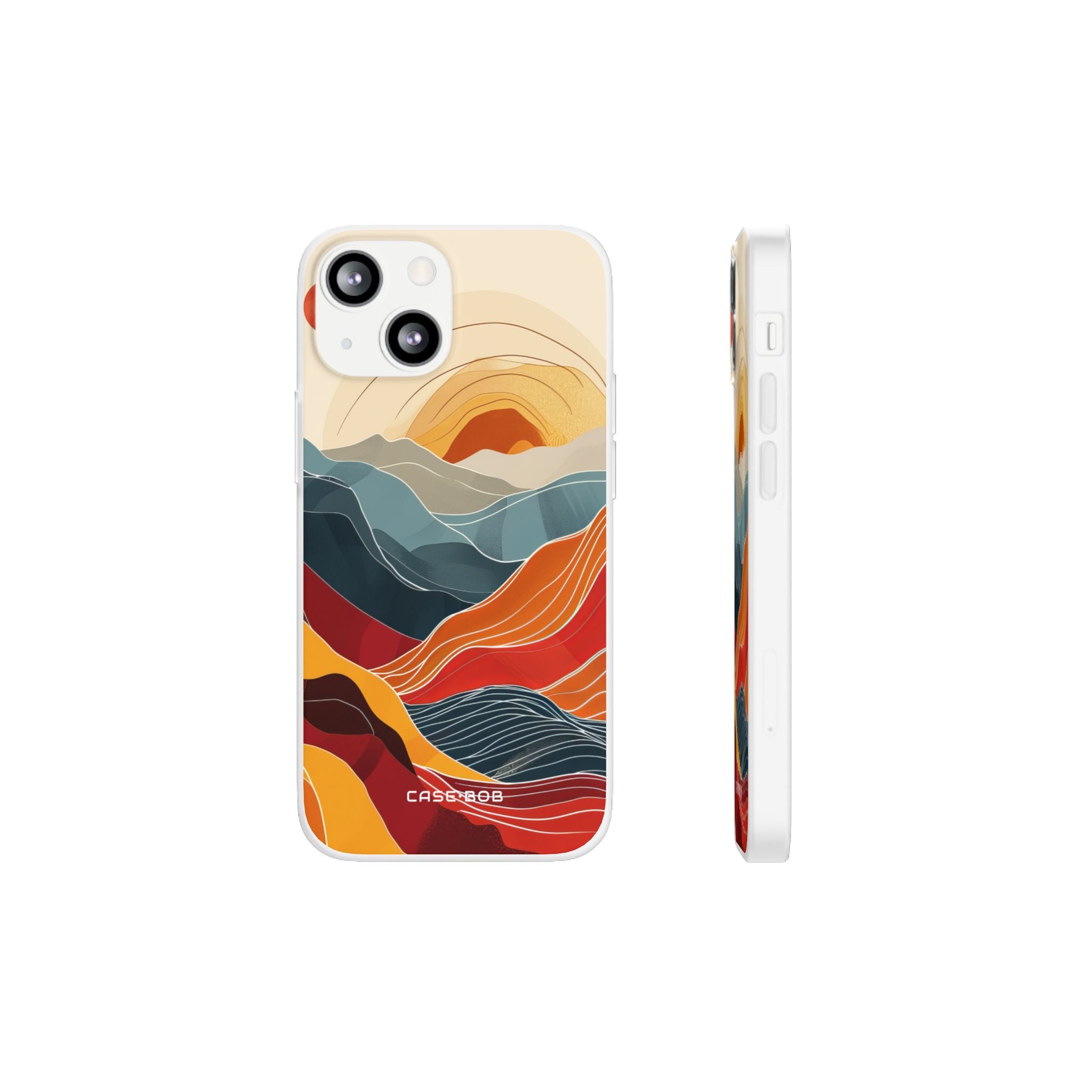 Sunlit Ridges iPhone 13 mini Case - Soft