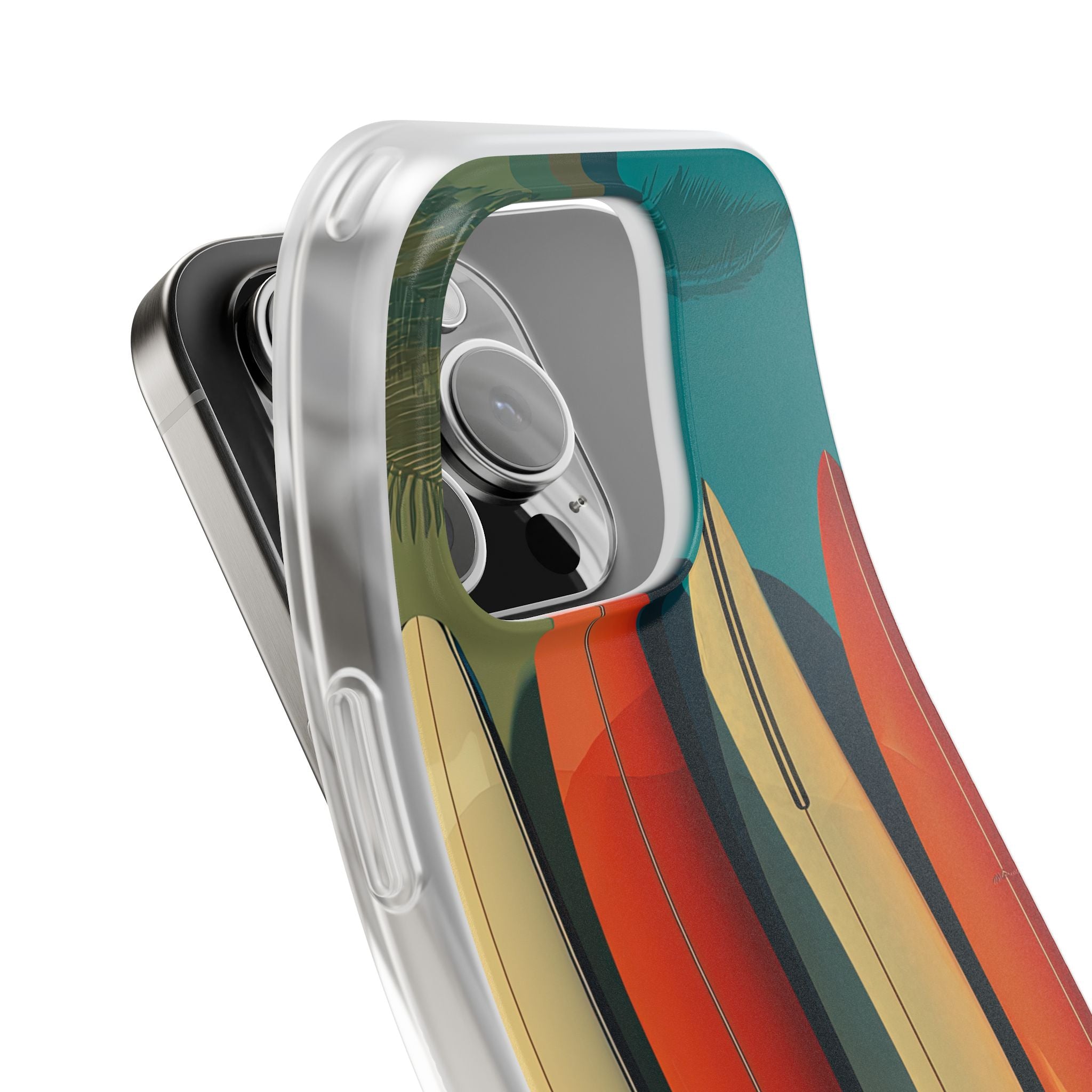 Teal Coast Lineup · Soft Capa para iPhone