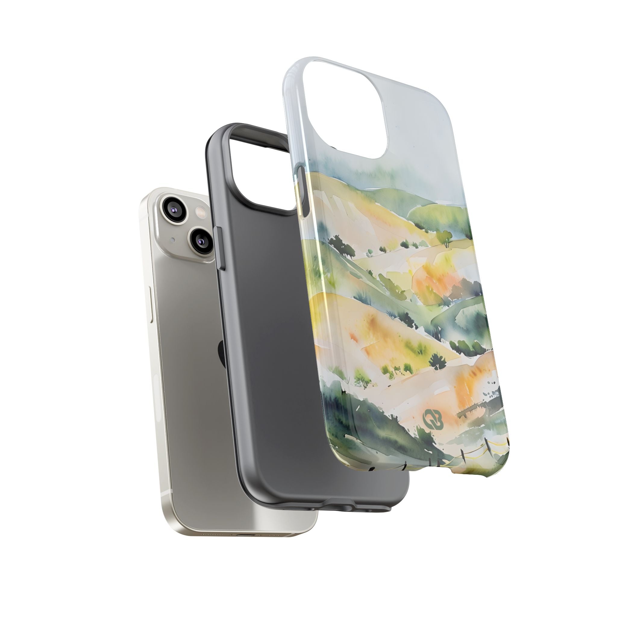 Verdant Mist Valleys · Tough Phone Case for iPhone