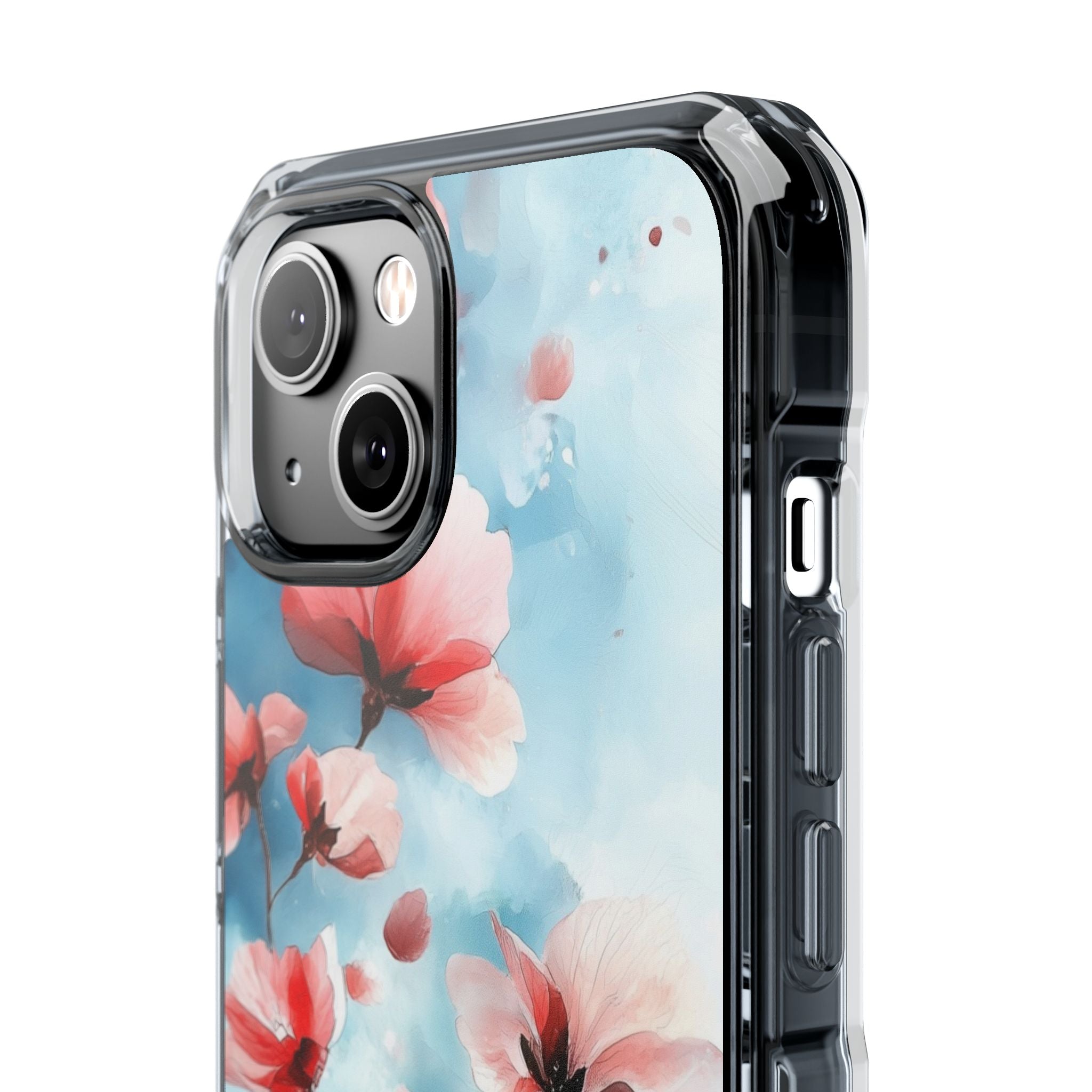 Pink Blossom Drift iPhone 14 Case - Impact