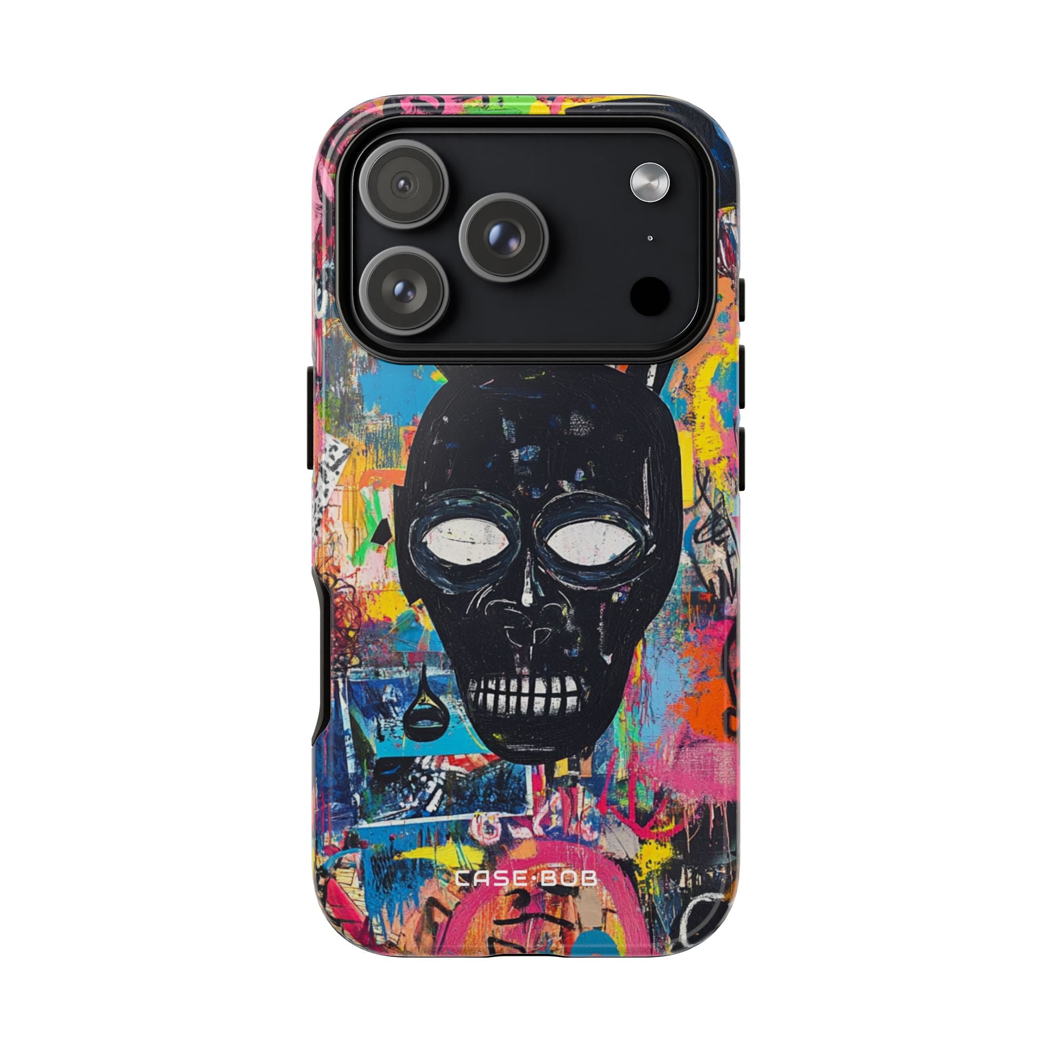 Skull Vortex iPhone 17 Pro Case - Tough - CASE•BOB