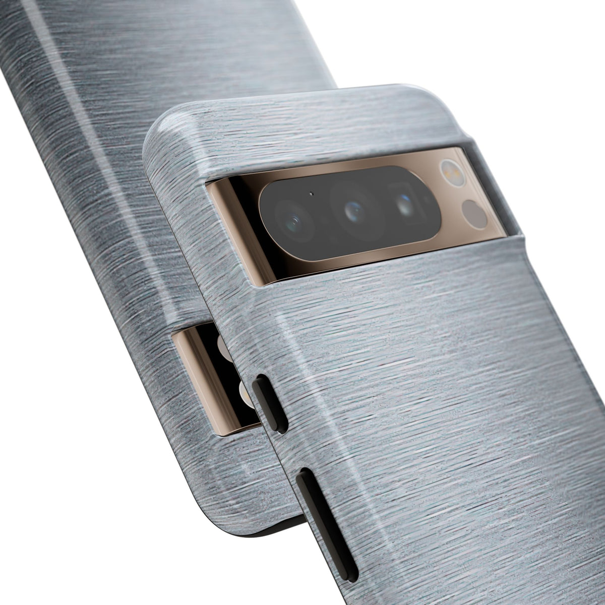 Brushed Aluminum · Tough Phone Case for Pixel · Silver
