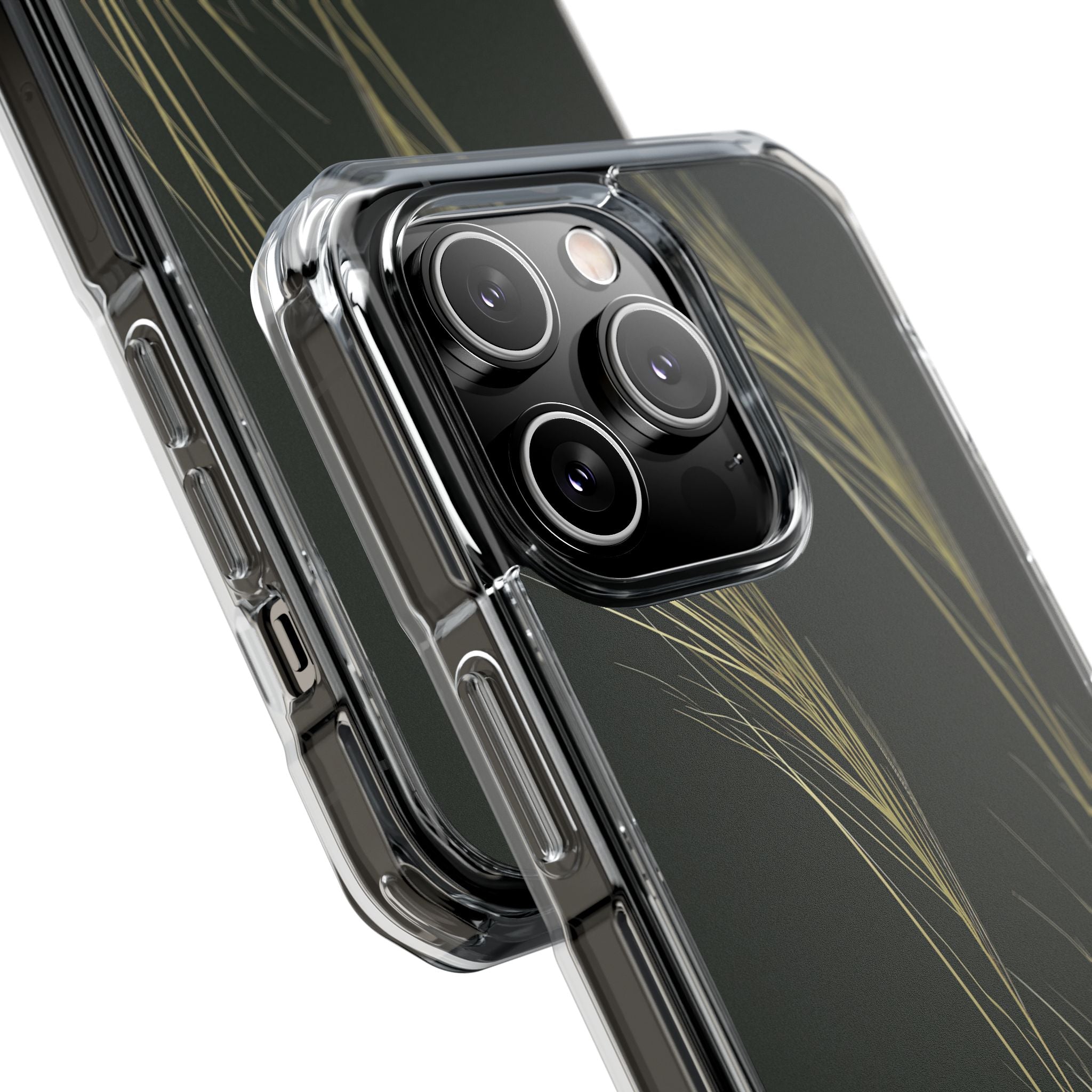 Green Impact MagSafe Phone Case for iPhone - Midnight Gilded Grass