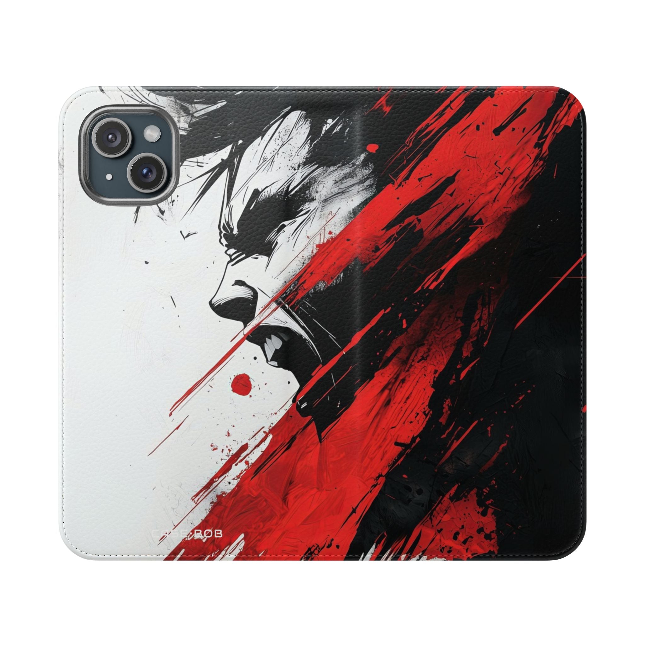 Shouting Profile - iPhone 15 Plus Case - Wallet