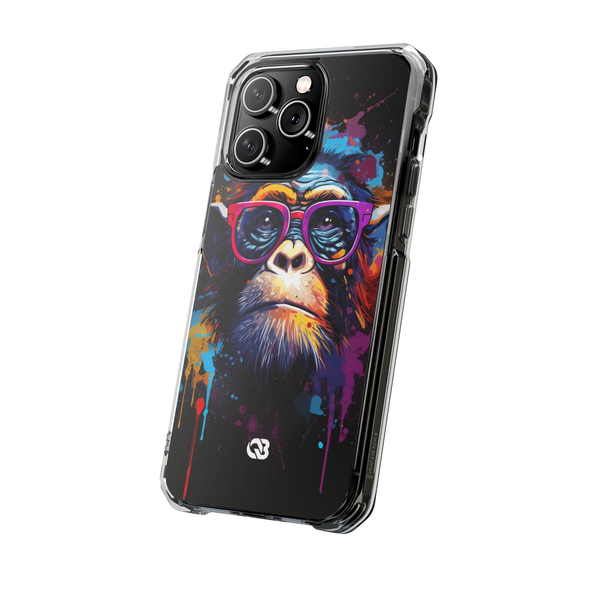 Neon Splatter Primate · Impact Magsafe