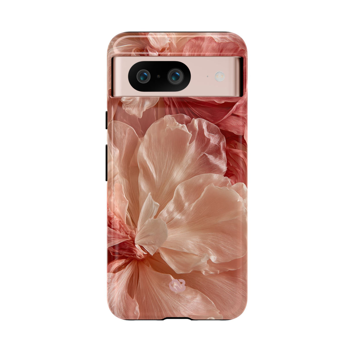 Blush Silk Bloom · Tough Phone Case for Pixel · Pink
