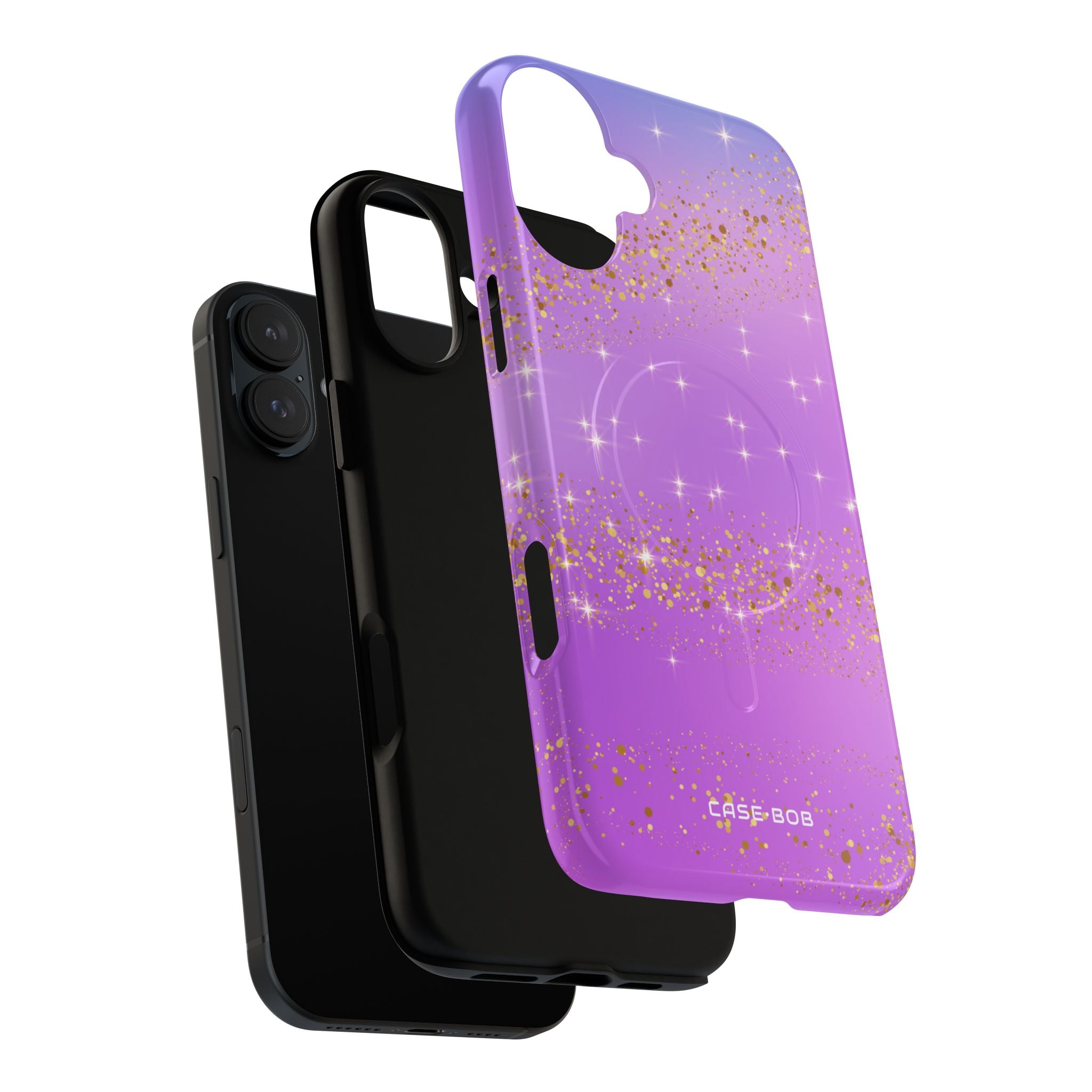 Golden Glide iPhone 16 Plus Case - Tough+