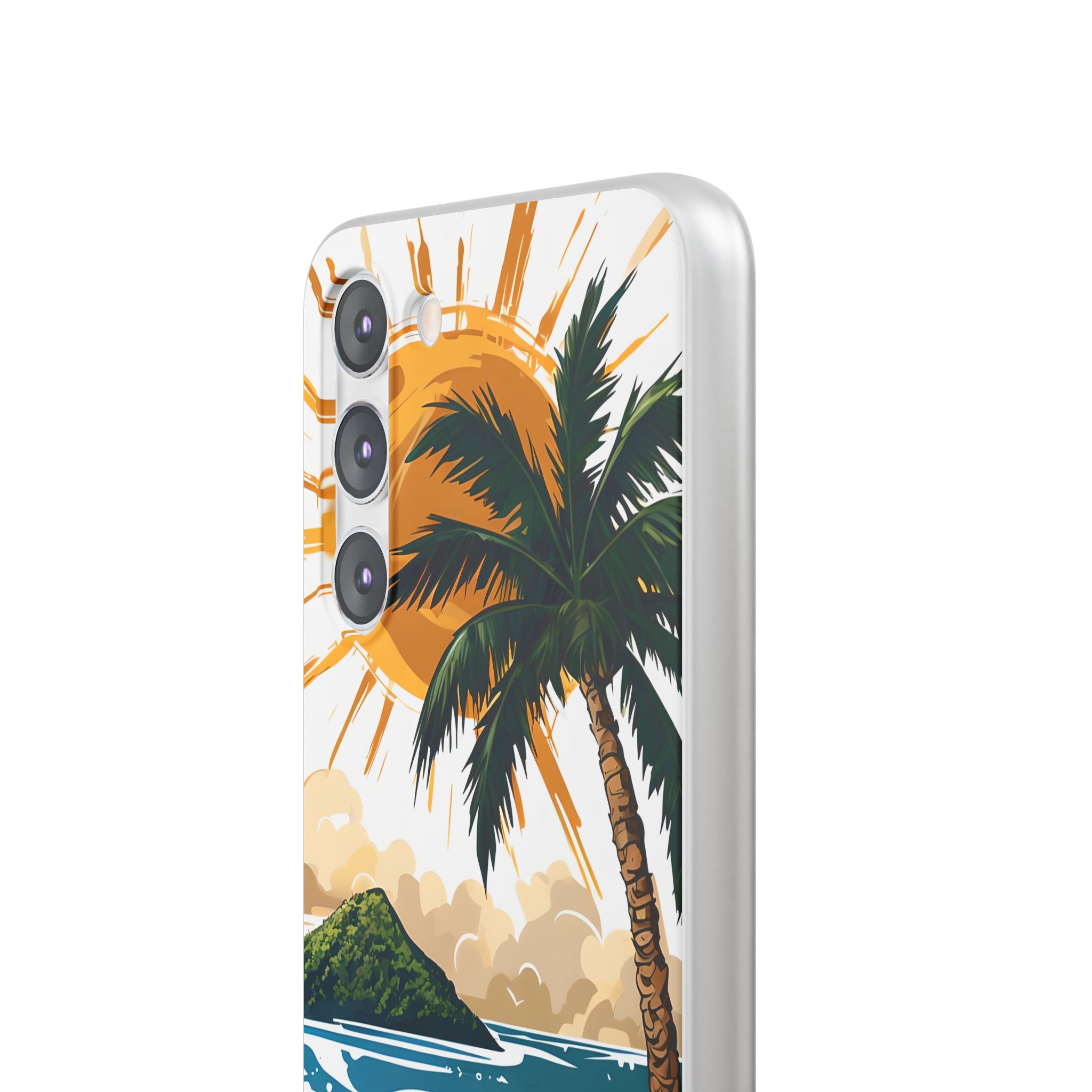 Radiant Coast Solitude · Soft Handyhülle für Samsung