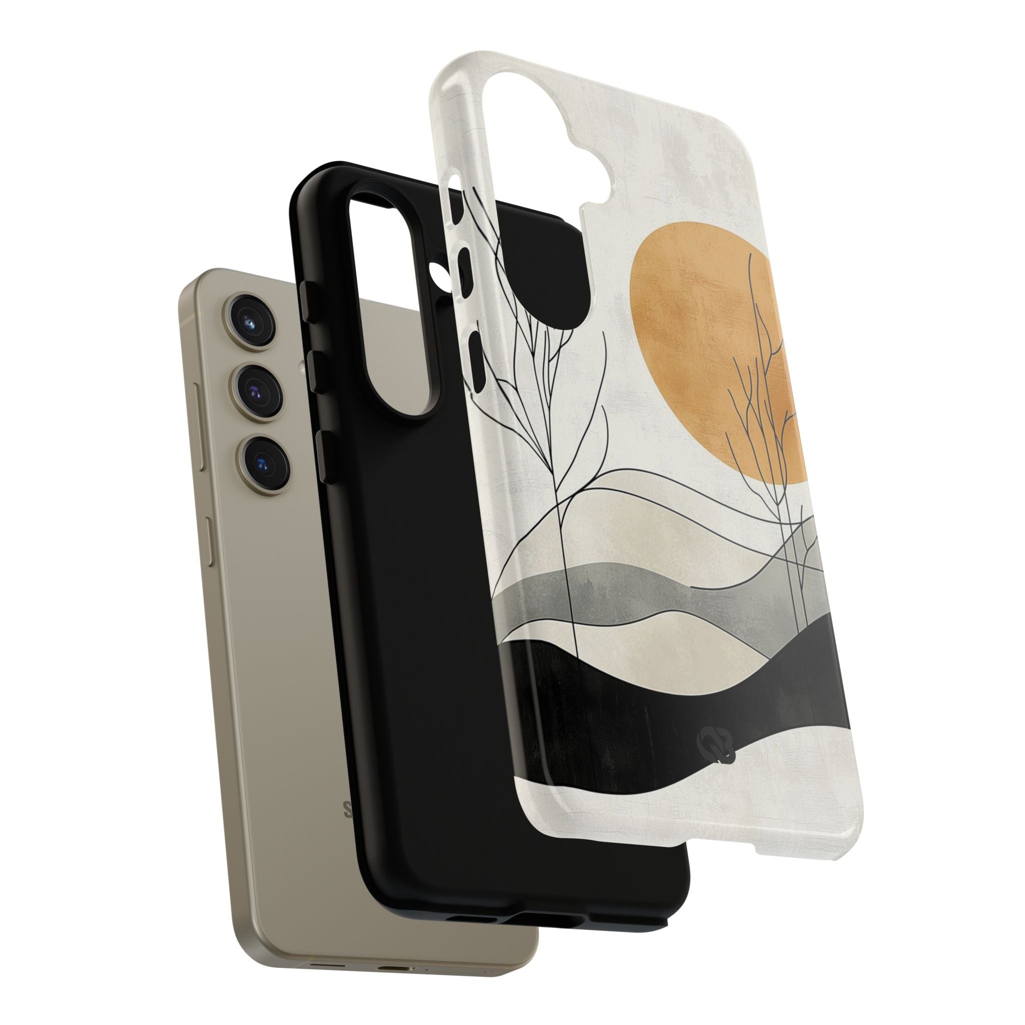 Burnt Horizon Lines · Custodia Tough per Samsung