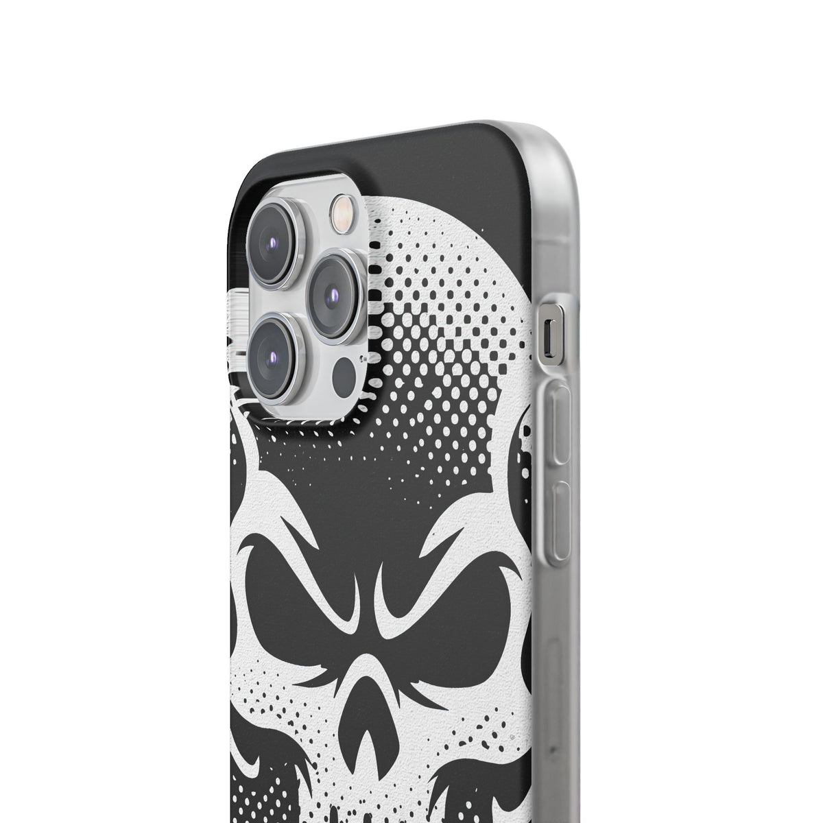 Phantom Halftone · Lite Phone Case for iPhone · Black