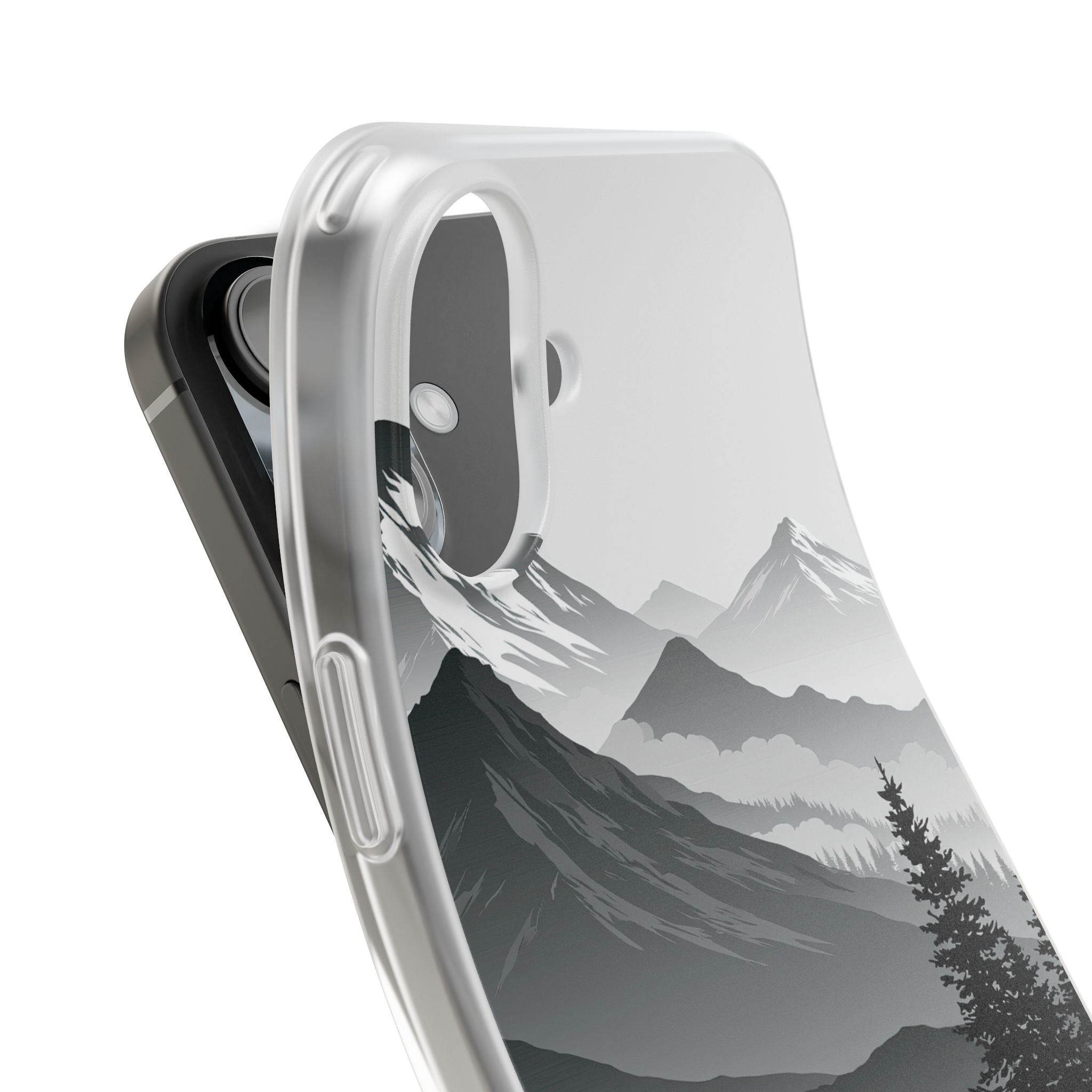 Grey Lite Phone Case for iPhone - Granite Ridge Mist