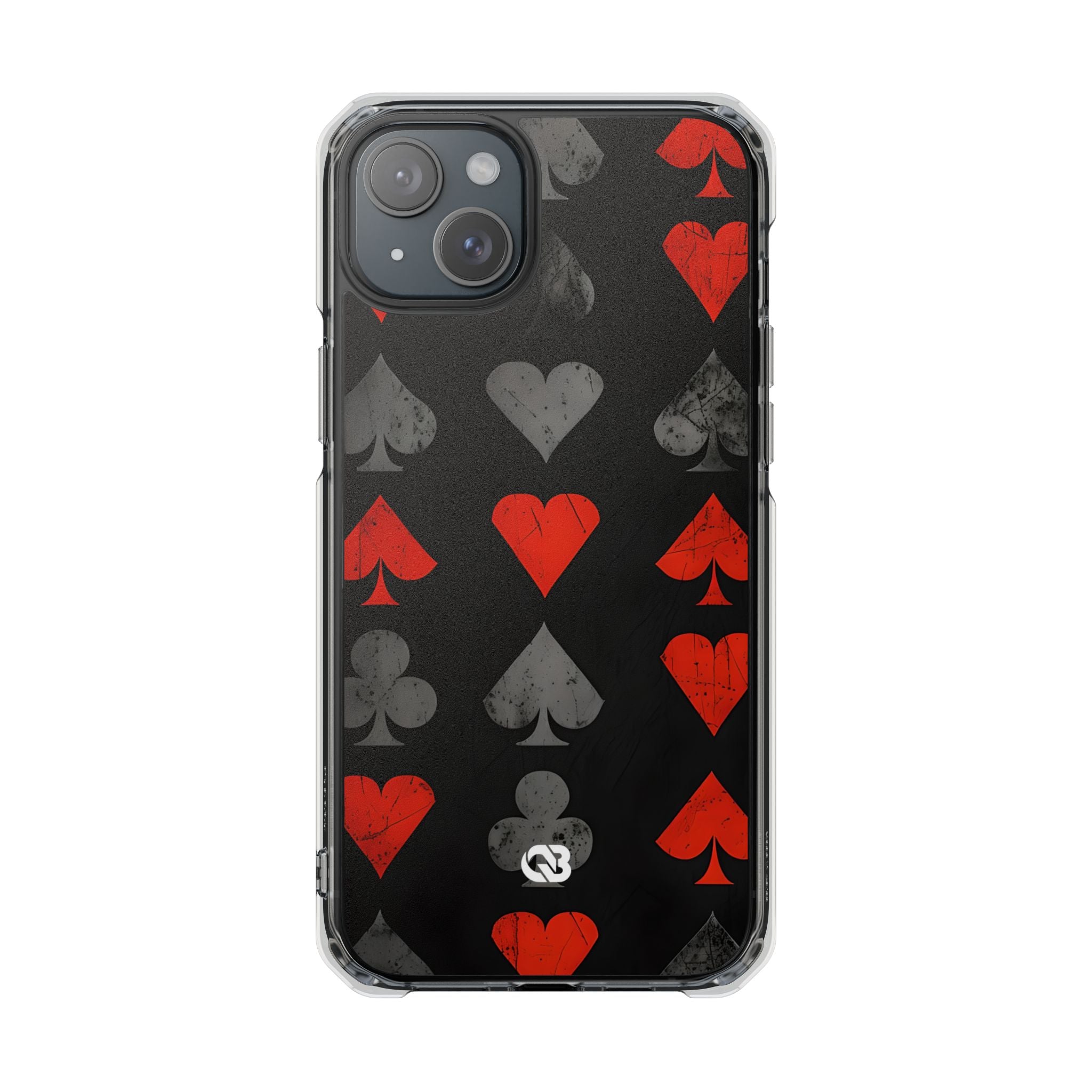Crimson Ash Suits · Impact Hoesje voor iPhone · Magsafe