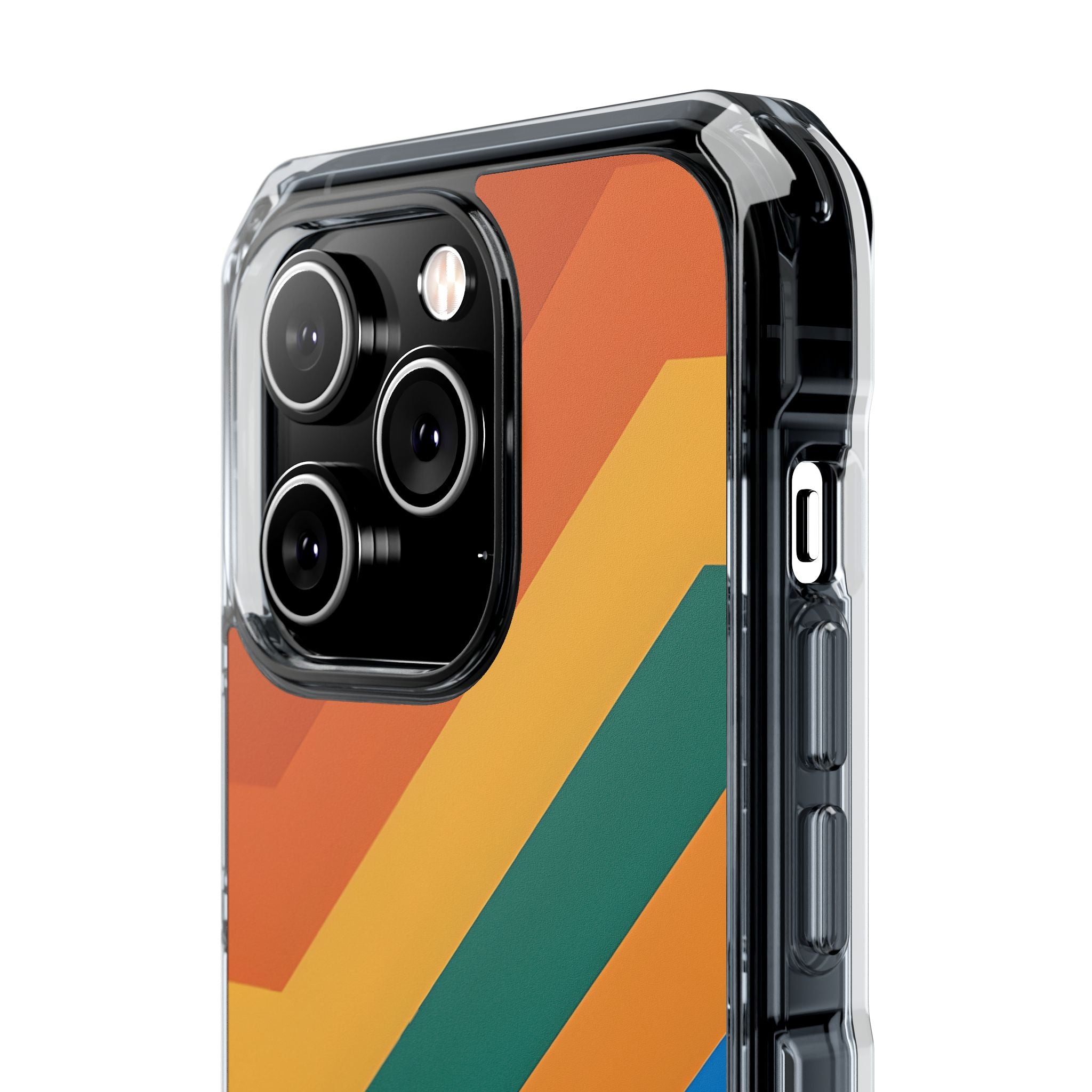 Retro Ridge Lines · Impact Custodia per iPhone · Magsafe