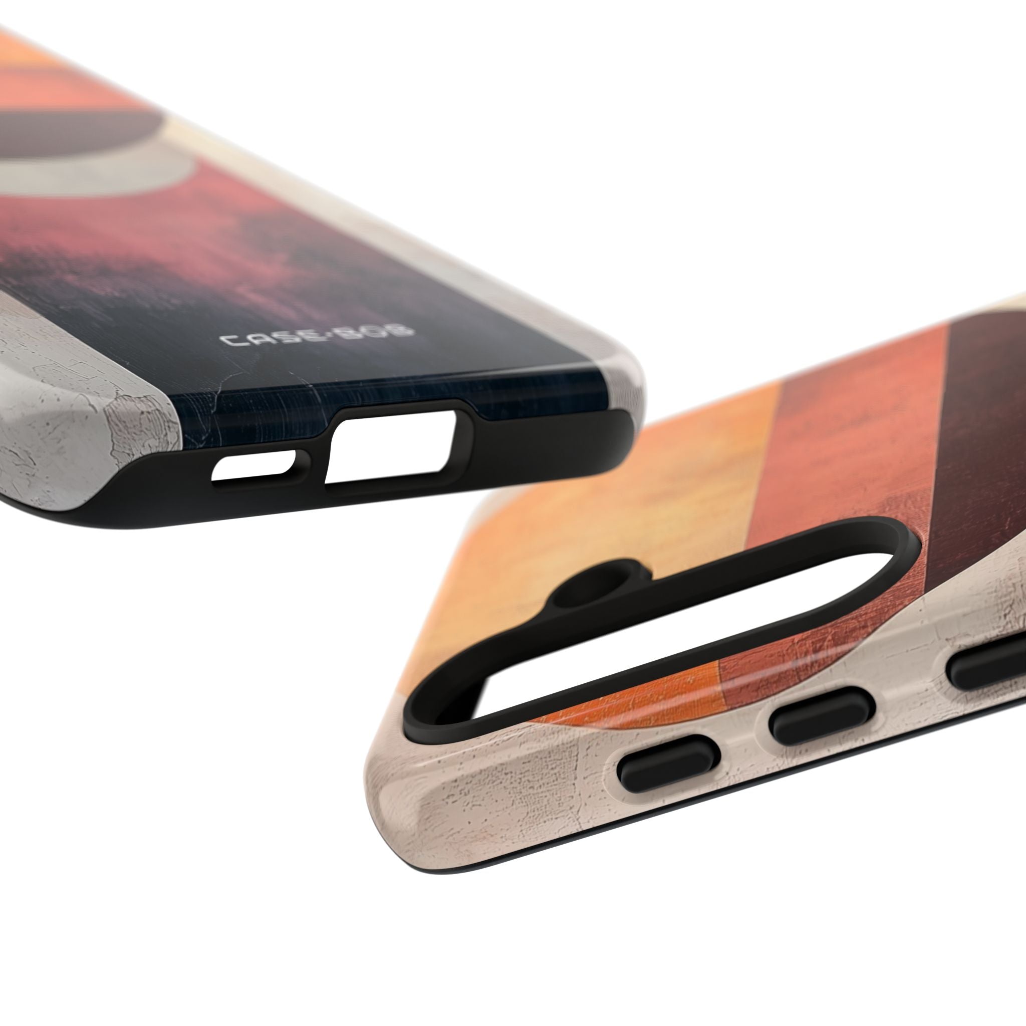 Sunset Orb Samsung S24 Skal - Tough