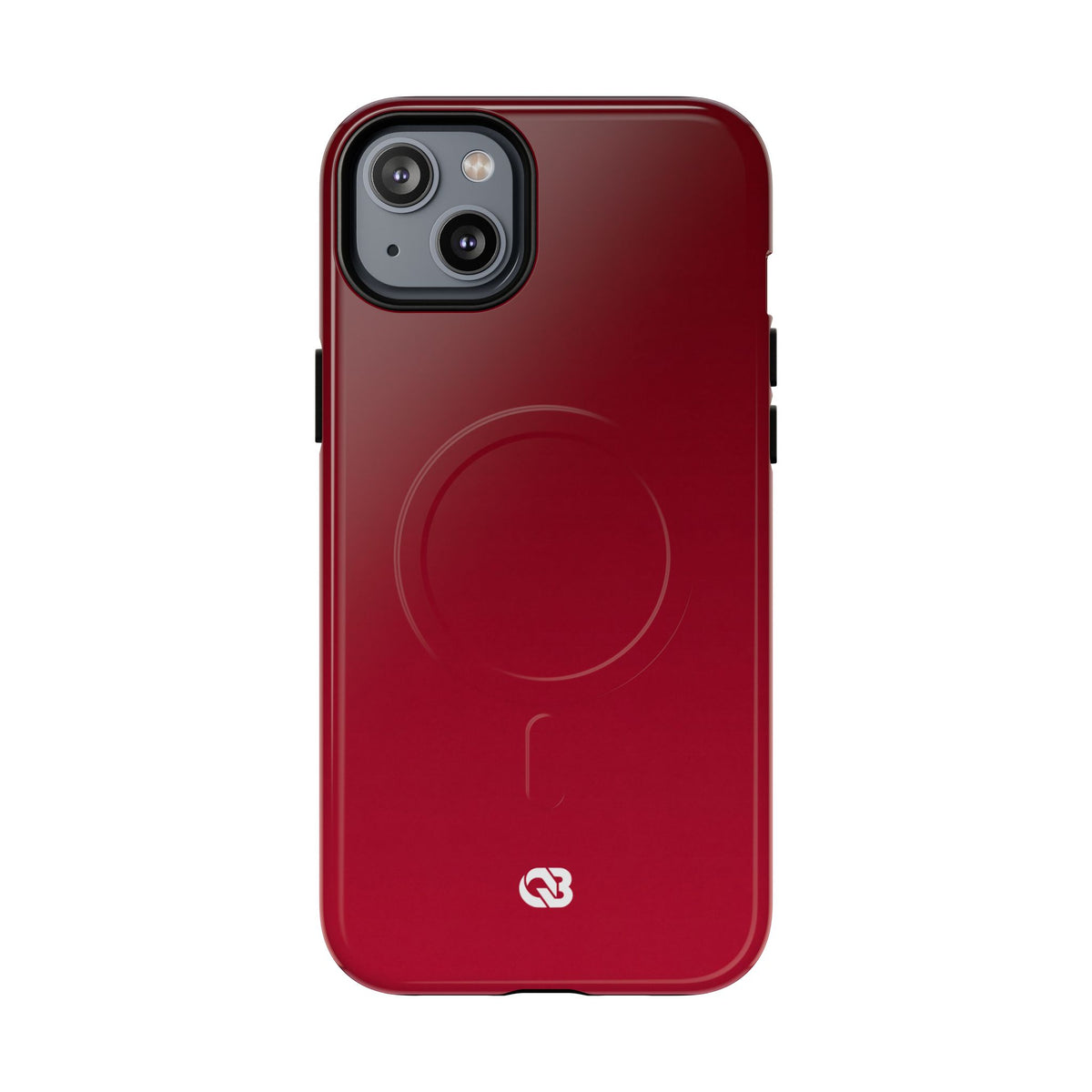 Red Tough 2.0 Magsafe Phone Case for iPhone - Crimson Velvet Fade