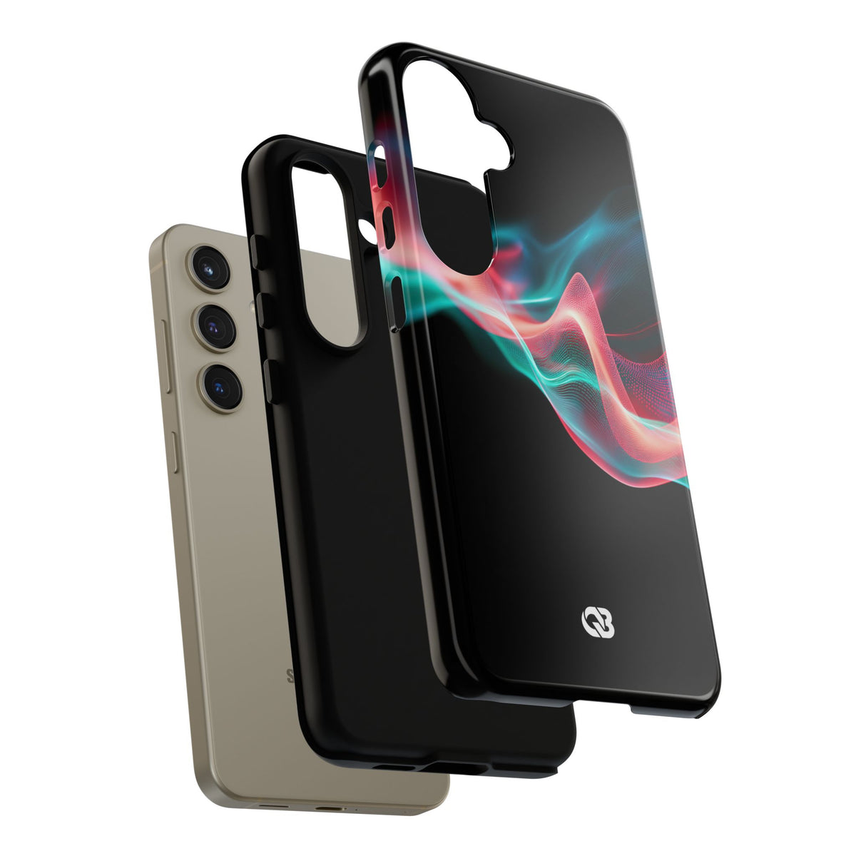 Digital Frequency · Tough Phone Case for Samsung · Black