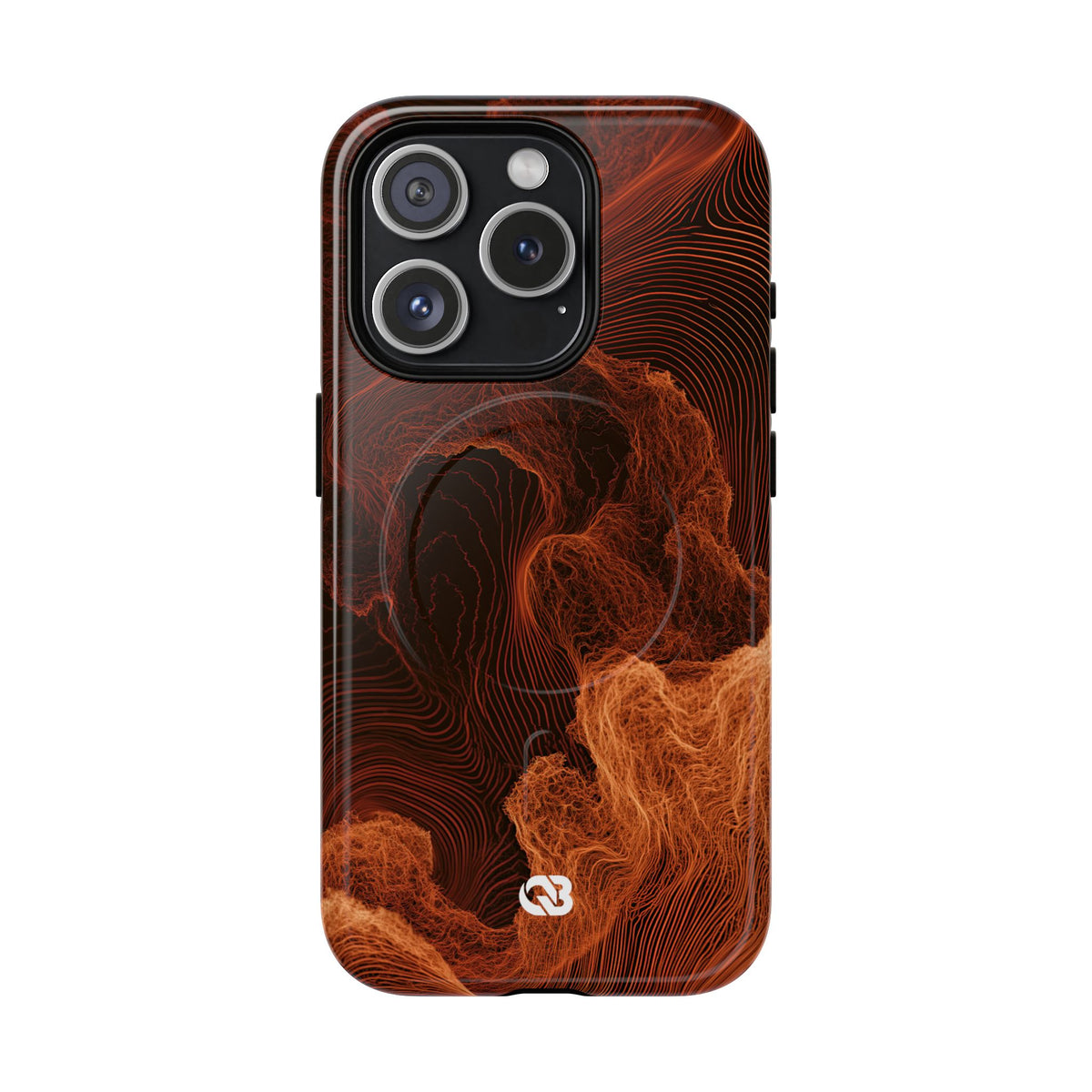 Amber Filament · Tough 2.0 Magnetic Phone Case for iPhone · Orange