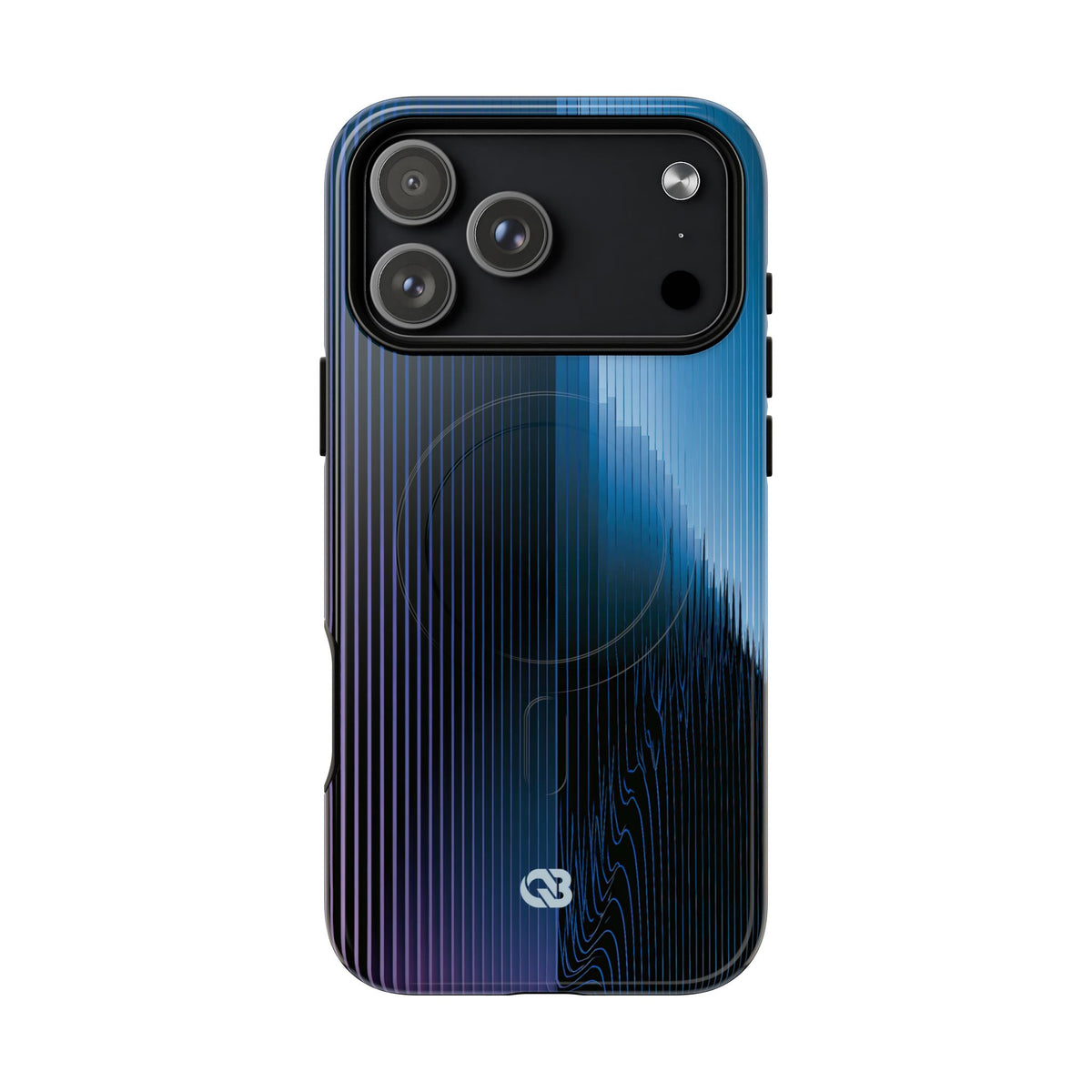 Orbital Horizon · Tough 2.0 Magnetic Phone Case for iPhone · Blue