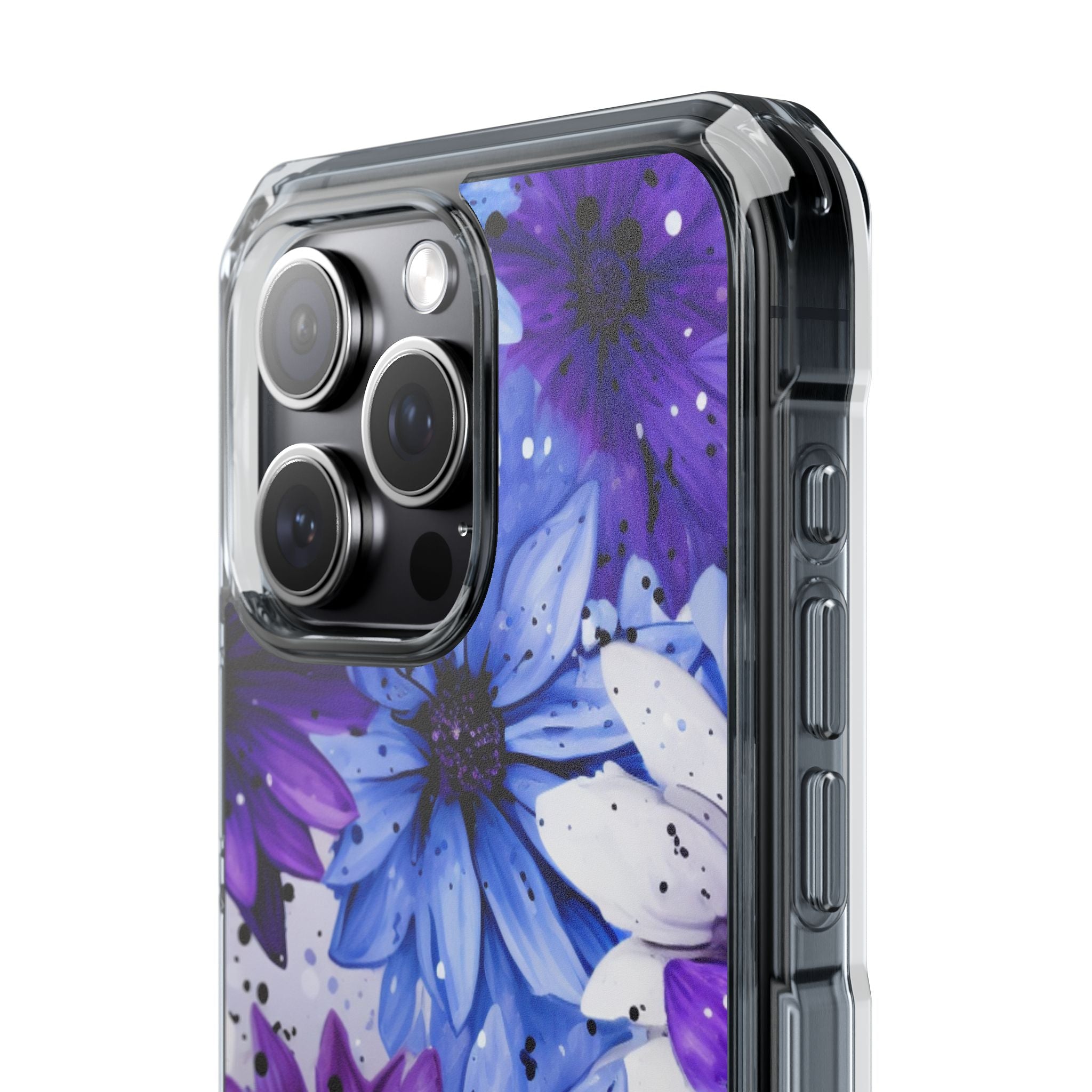 Ink Splatter Blooms · Impact Phone Case for iPhone · Magsafe