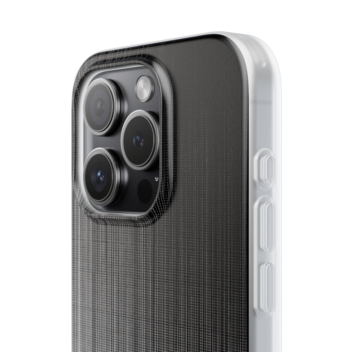 Grey Lite Phone Case for iPhone - Static Vertical Dither