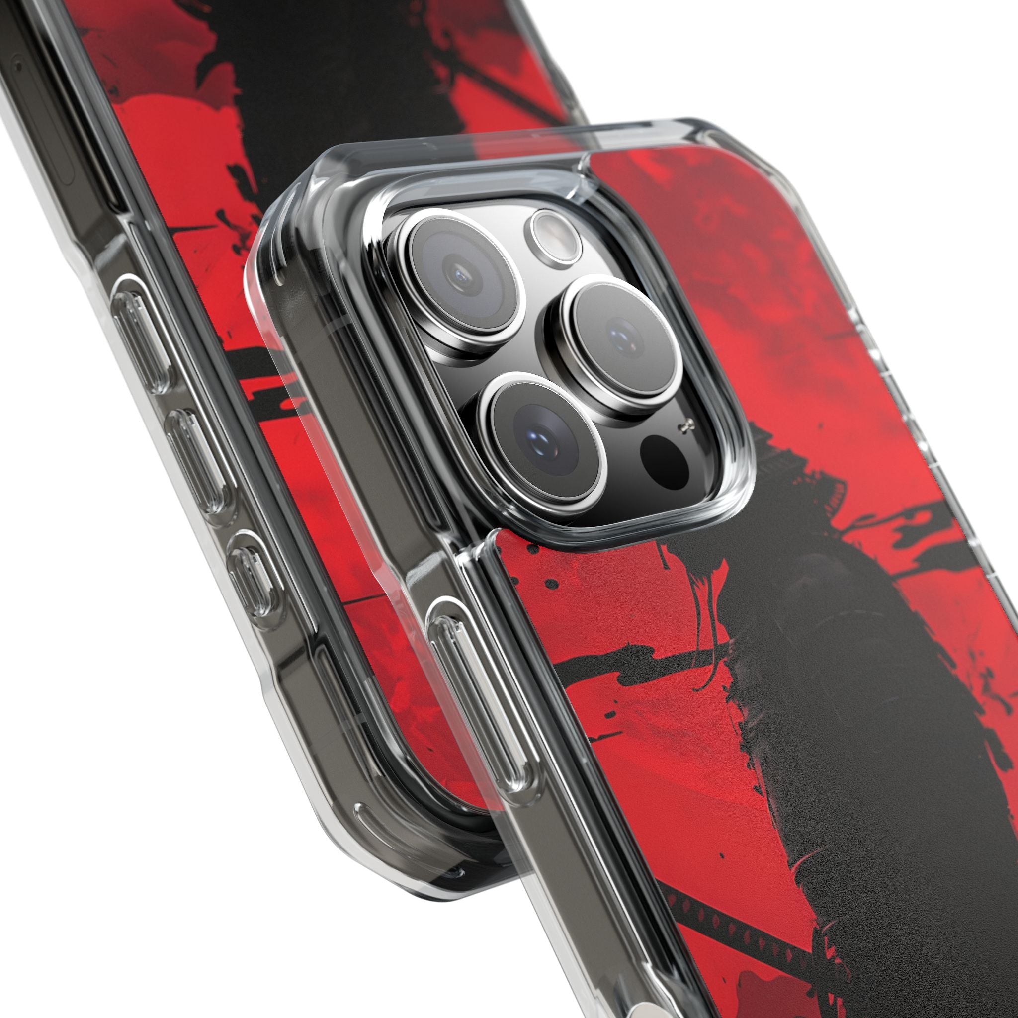 Crimson Samurai iPhone 16 Pro Case - Impact