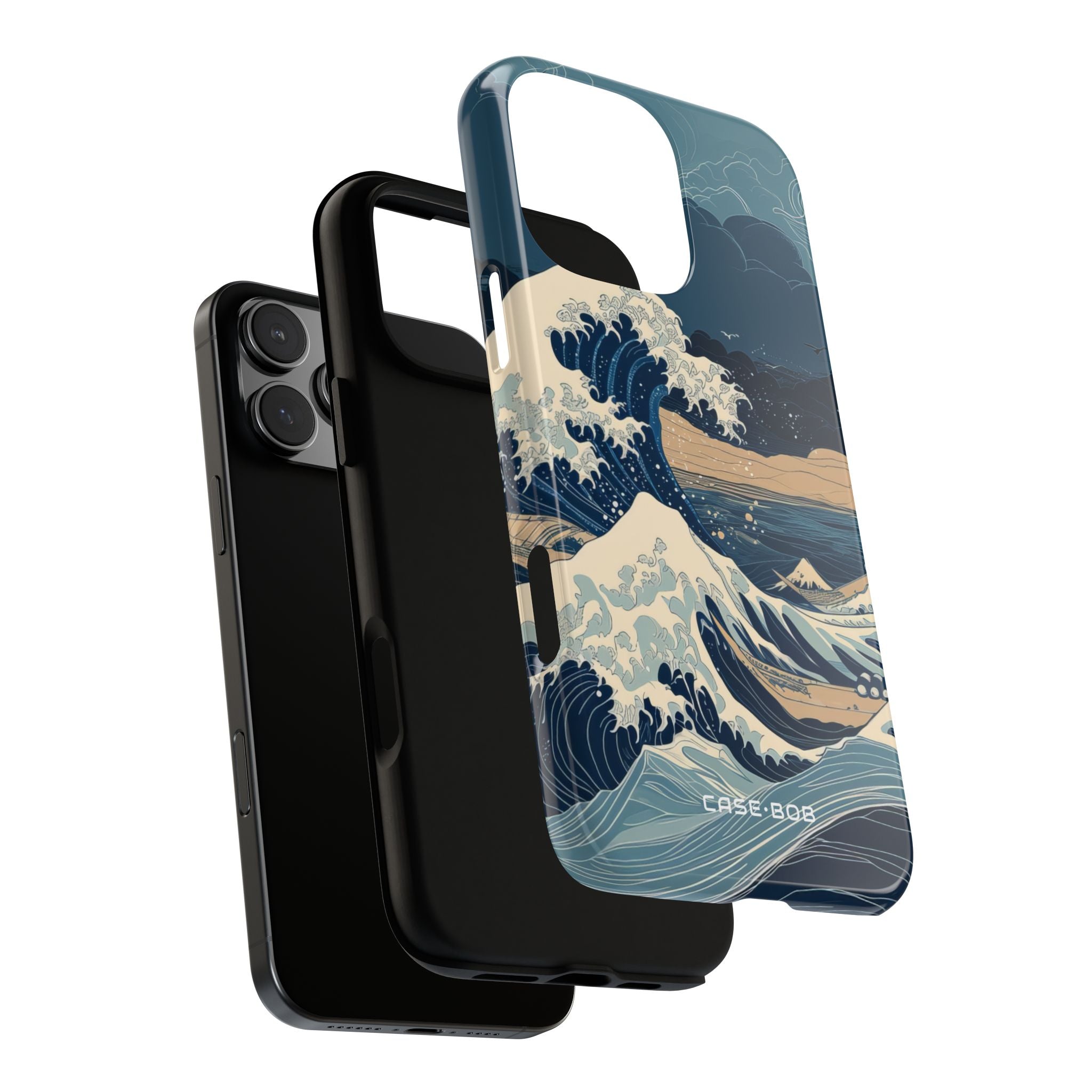 Cresting Blue Wave iPhone 16 Pro Max Case - Tough
