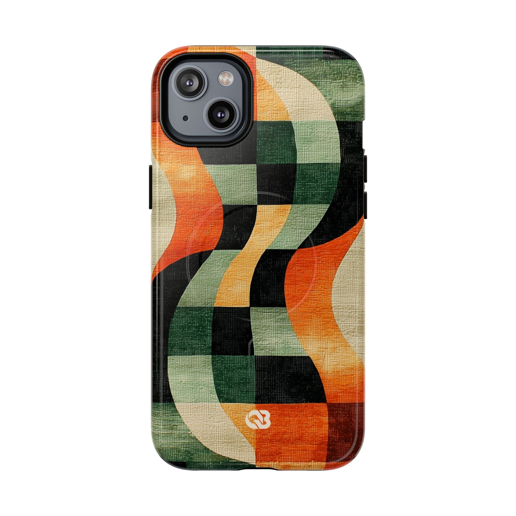 Burnt Orange Curve · Tough+ Phone Case for iPhone · Magsafe