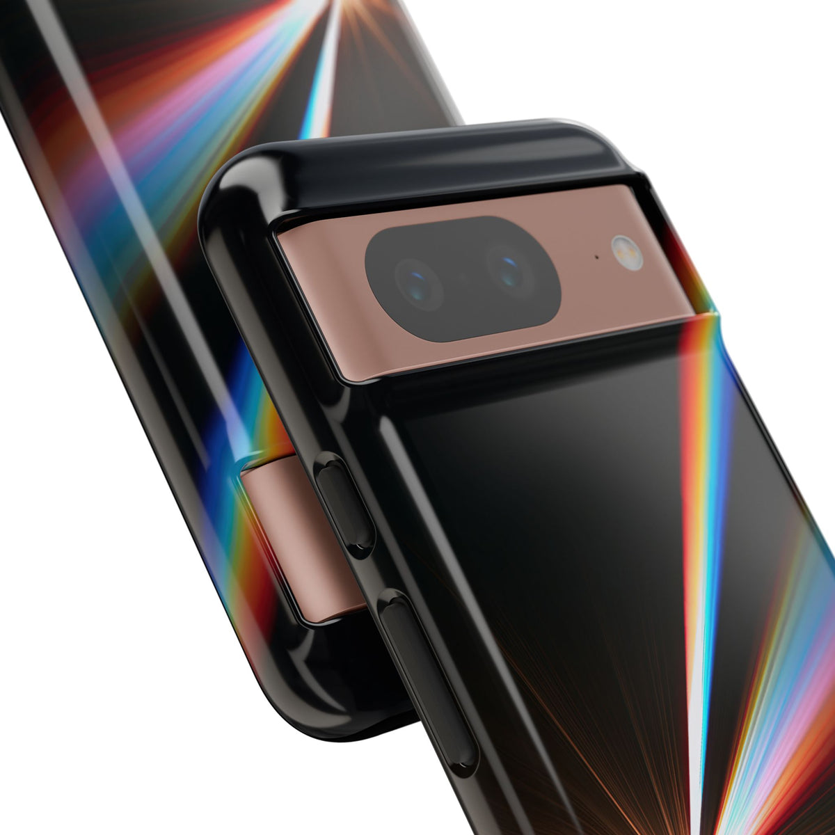 Spectral Refraction · Tough Phone Case for Pixel · Black