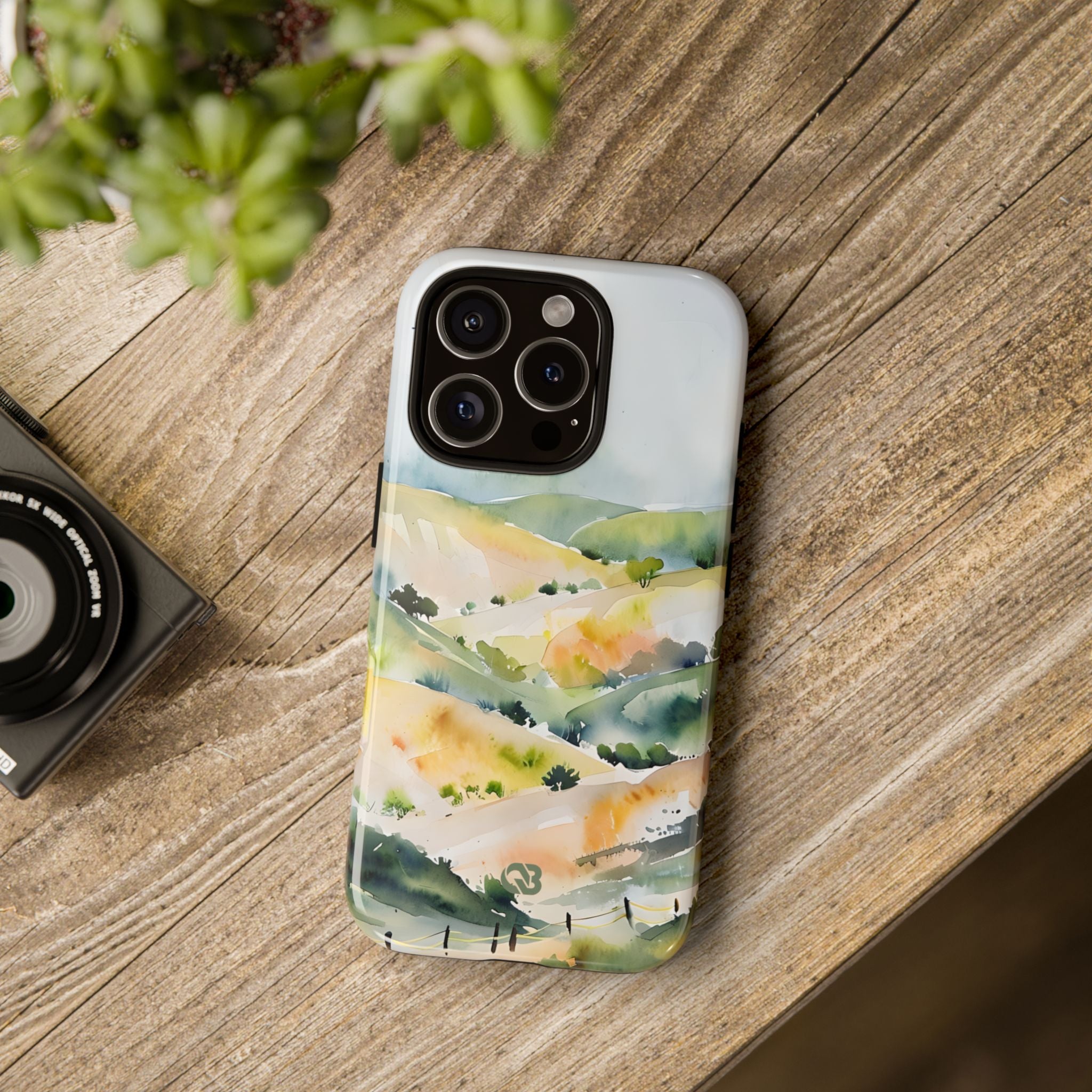 Verdant Mist Valleys · Tough Phone Case for iPhone