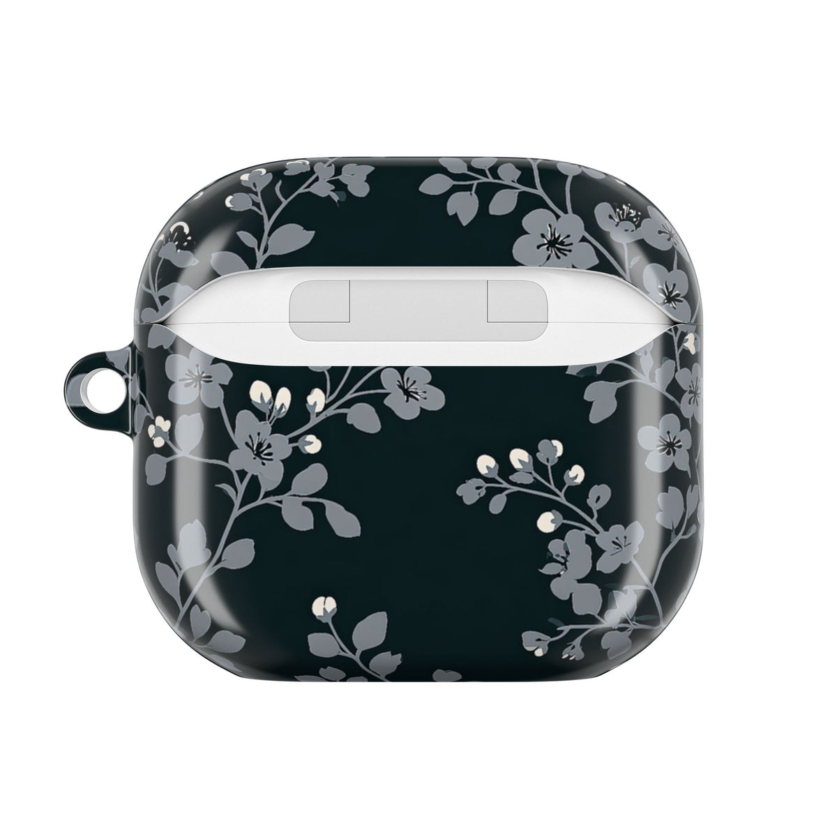 Nocturne Blossom Branch · Hard Case for AirPods & AirPods Pro · Black
