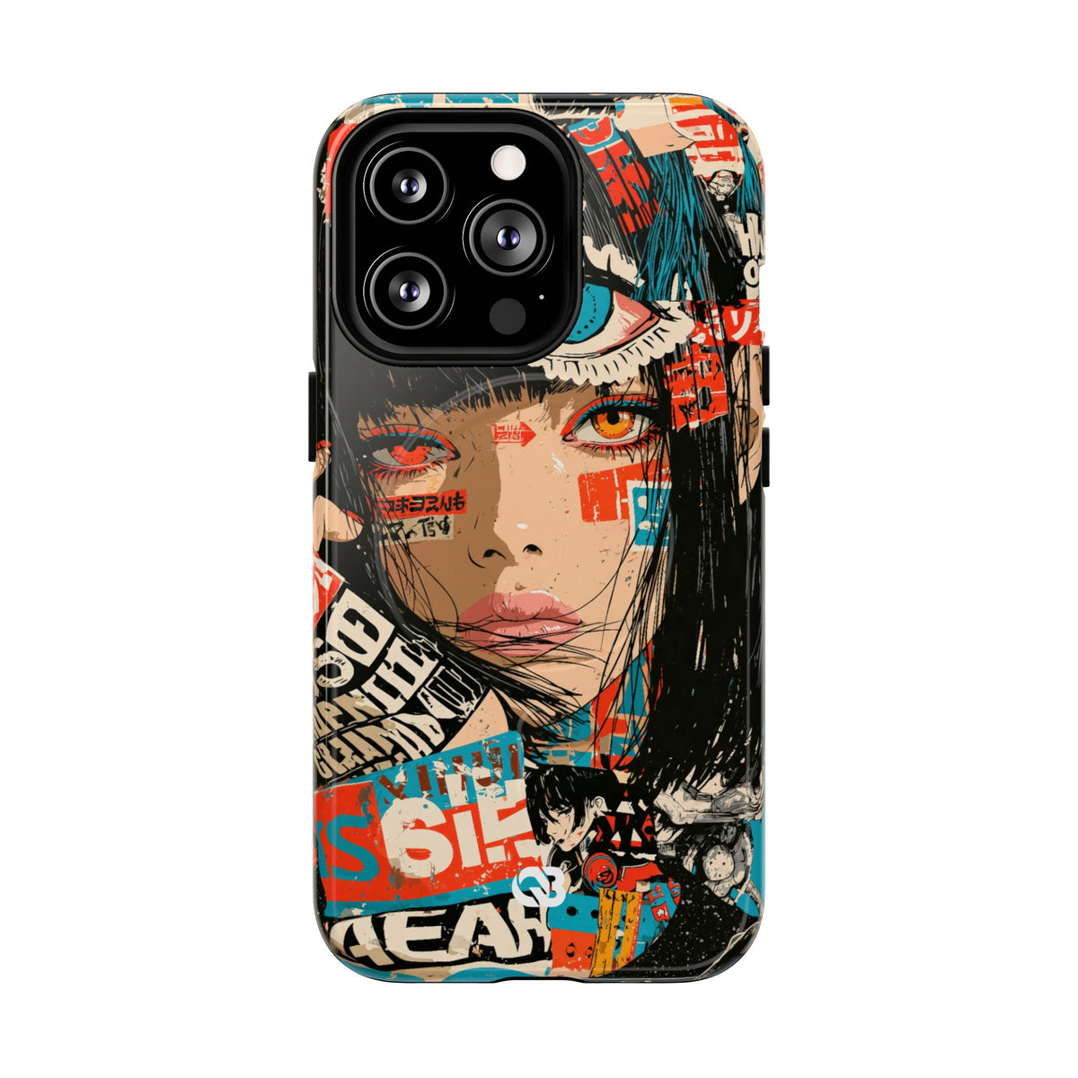 Shibuya Street Collage · Tough 2.0 Magnetic Phone Case for iPhone · Red