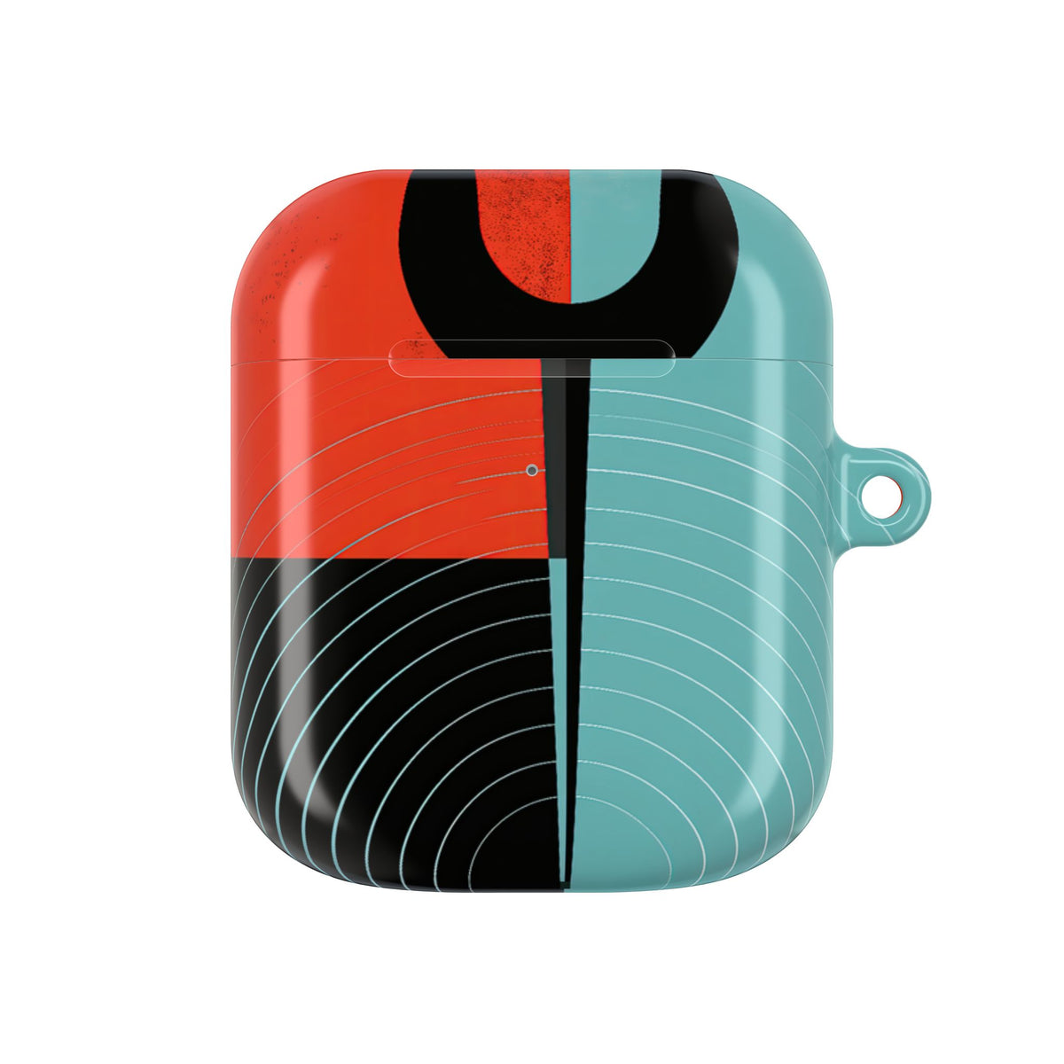Harmonic Orbit · Hard Case for AirPods & AirPods Pro · Teal
