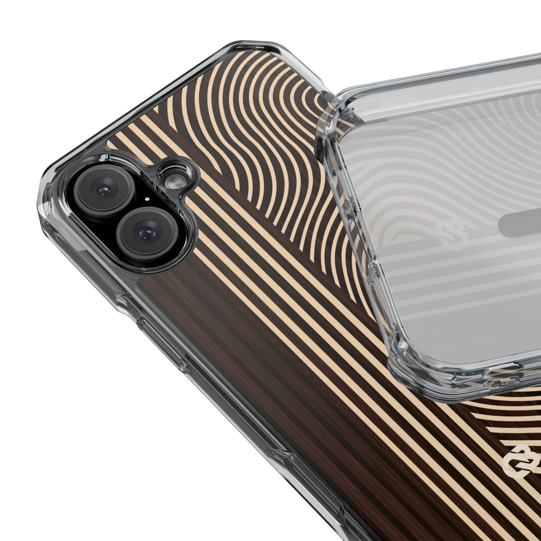 Brown Impact MagSafe Phone Case for iPhone - Espresso Sand Ridge