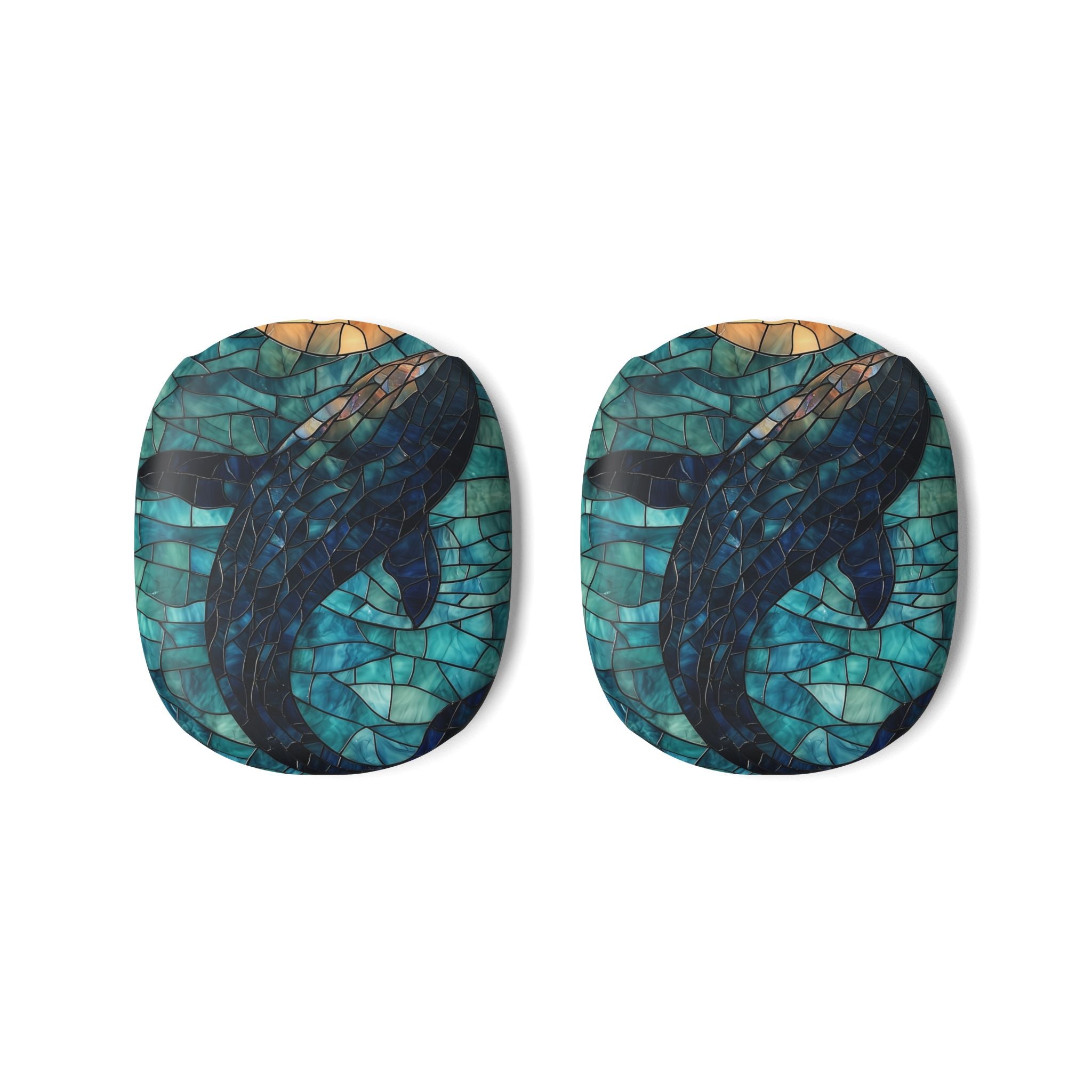 Blue Whale Mosaic - AirPod Max Case