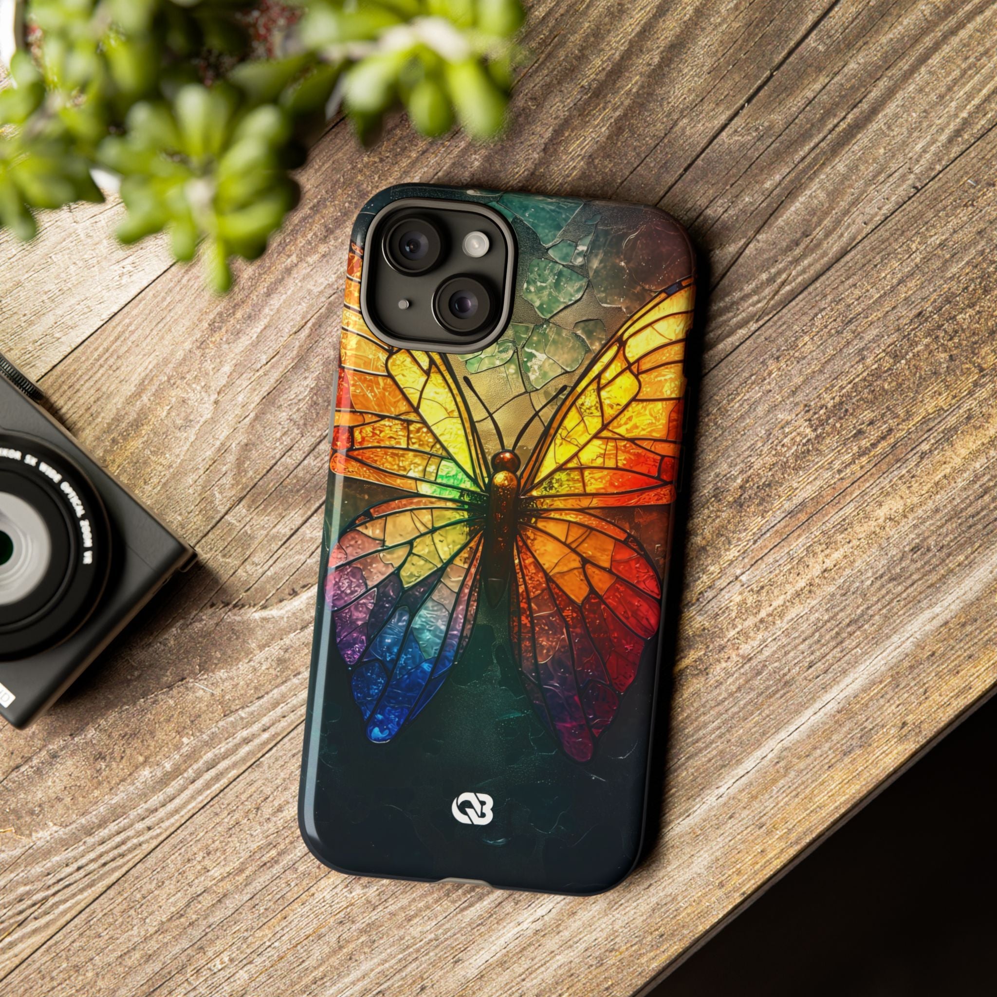 Shattered Prism Butterfly · Tough Hoesje voor iPhone