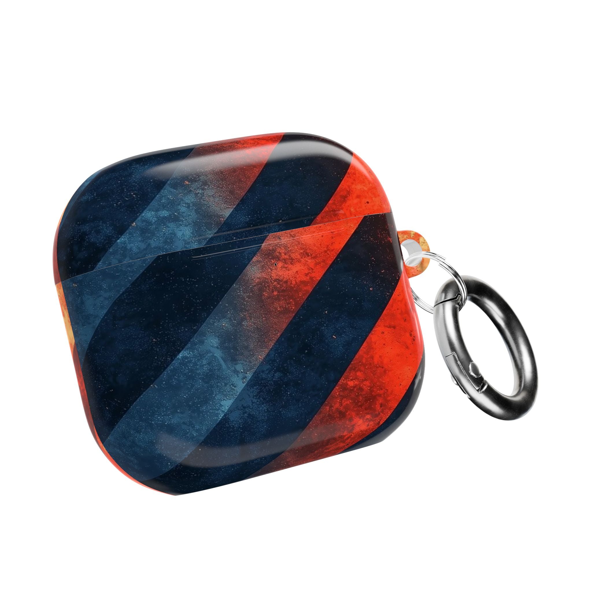 Diagonal Stripes Blaze - AirPods Case