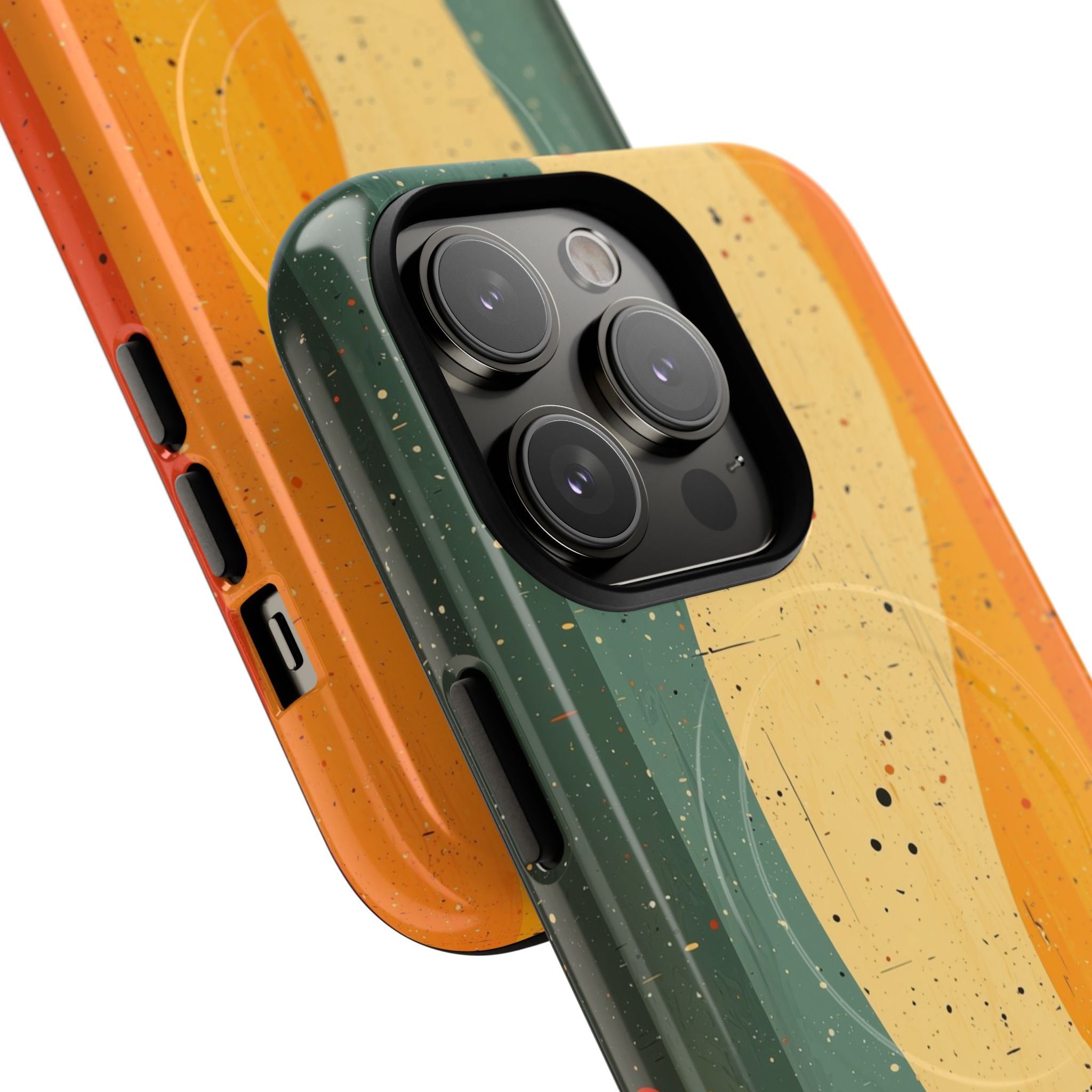 Wavy Forest Veil iPhone 14 Pro Skal - Tough+