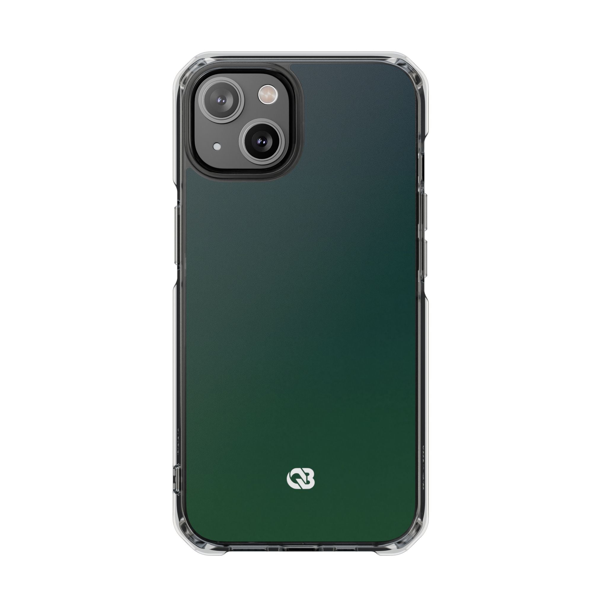 Green Impact MagSafe Phone Case for iPhone - Midnight Pine Horizon