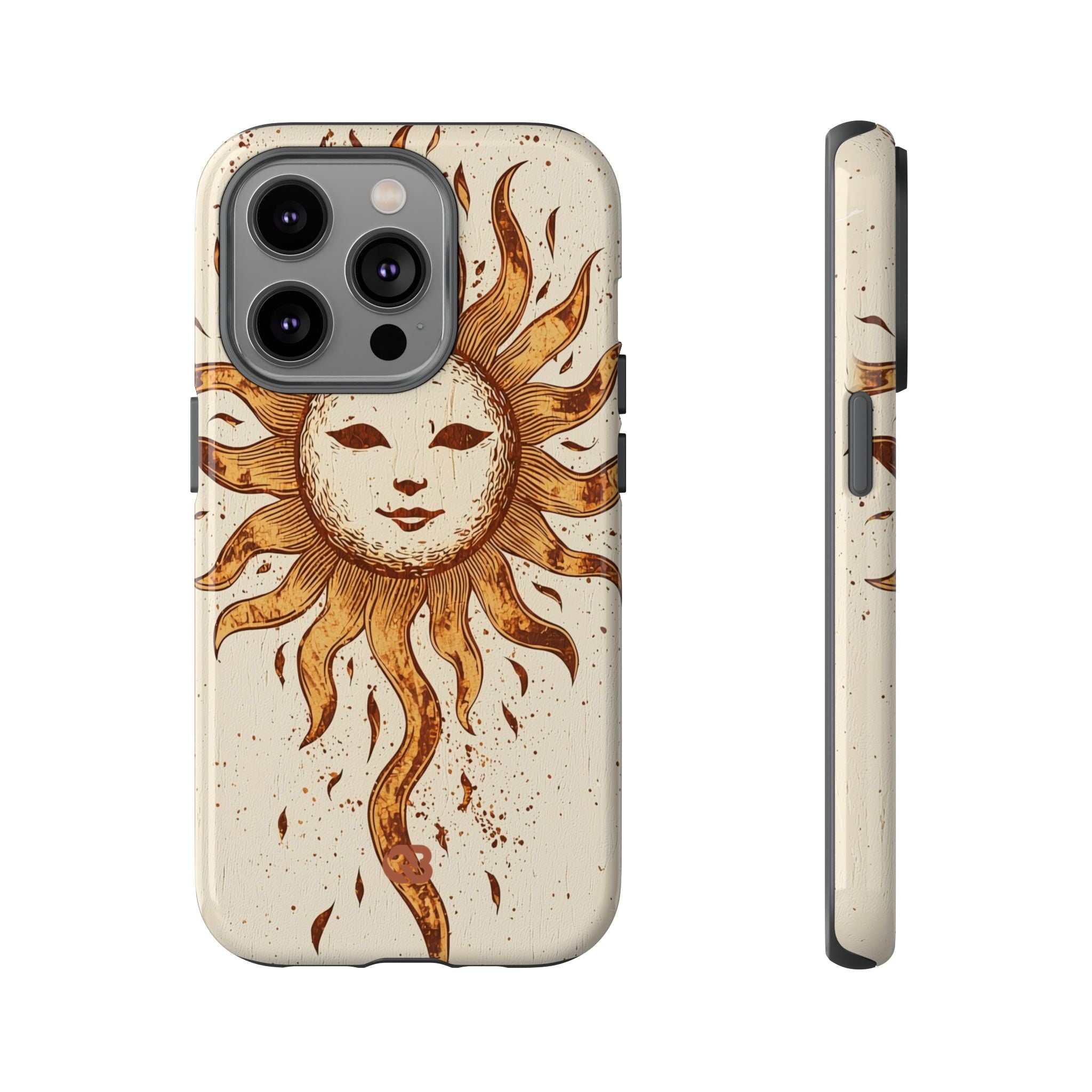 Rustic Solar Mask · Tough Phone Case for iPhone