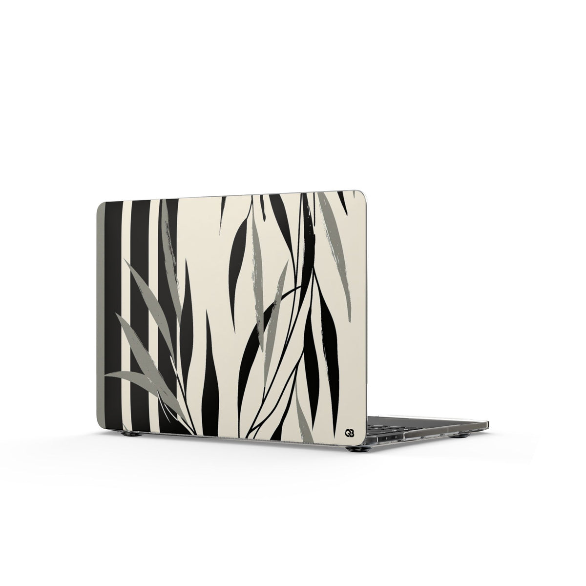 Linear Willow Study · Clear Hard Case for MacBook · Beige