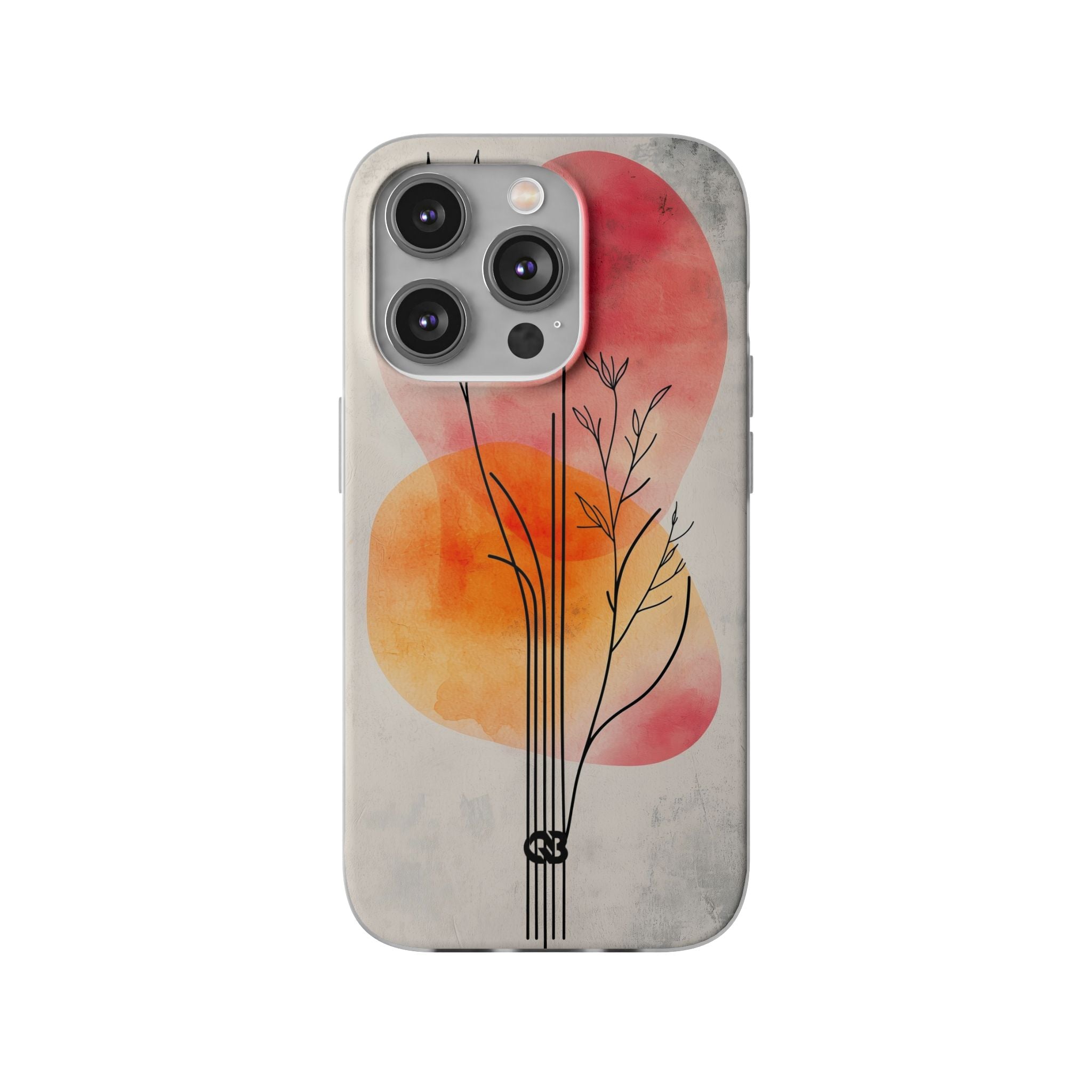 Crimson Bloom Lineage · Soft Phone Case for iPhone