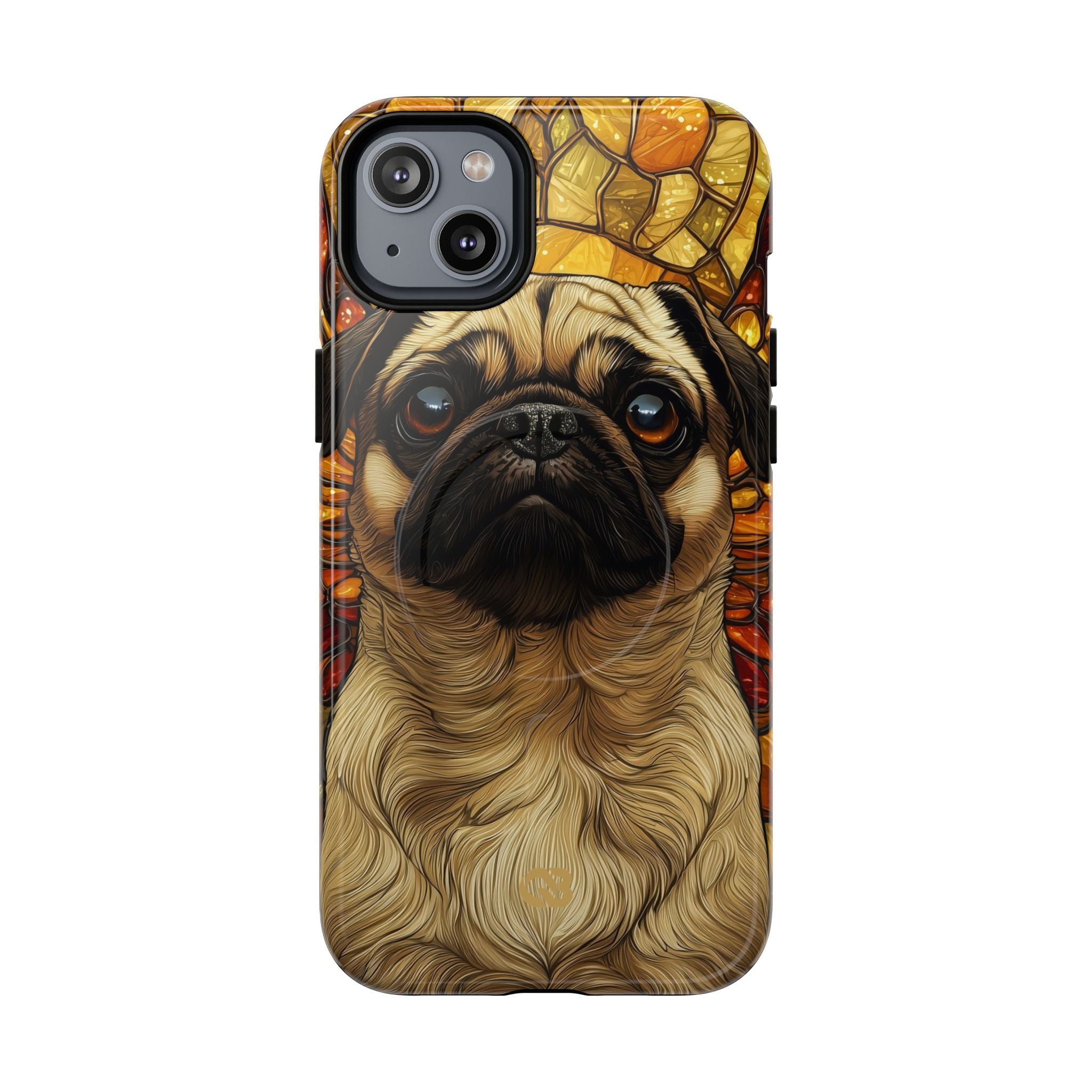 Amber Pug Divinità · Tough+ Custodia per iPhone · Magsafe