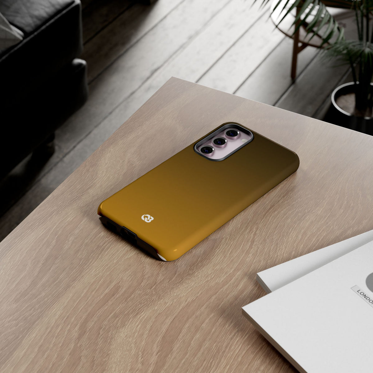 Golden Umber · Tough Phone Case for Samsung · Gold