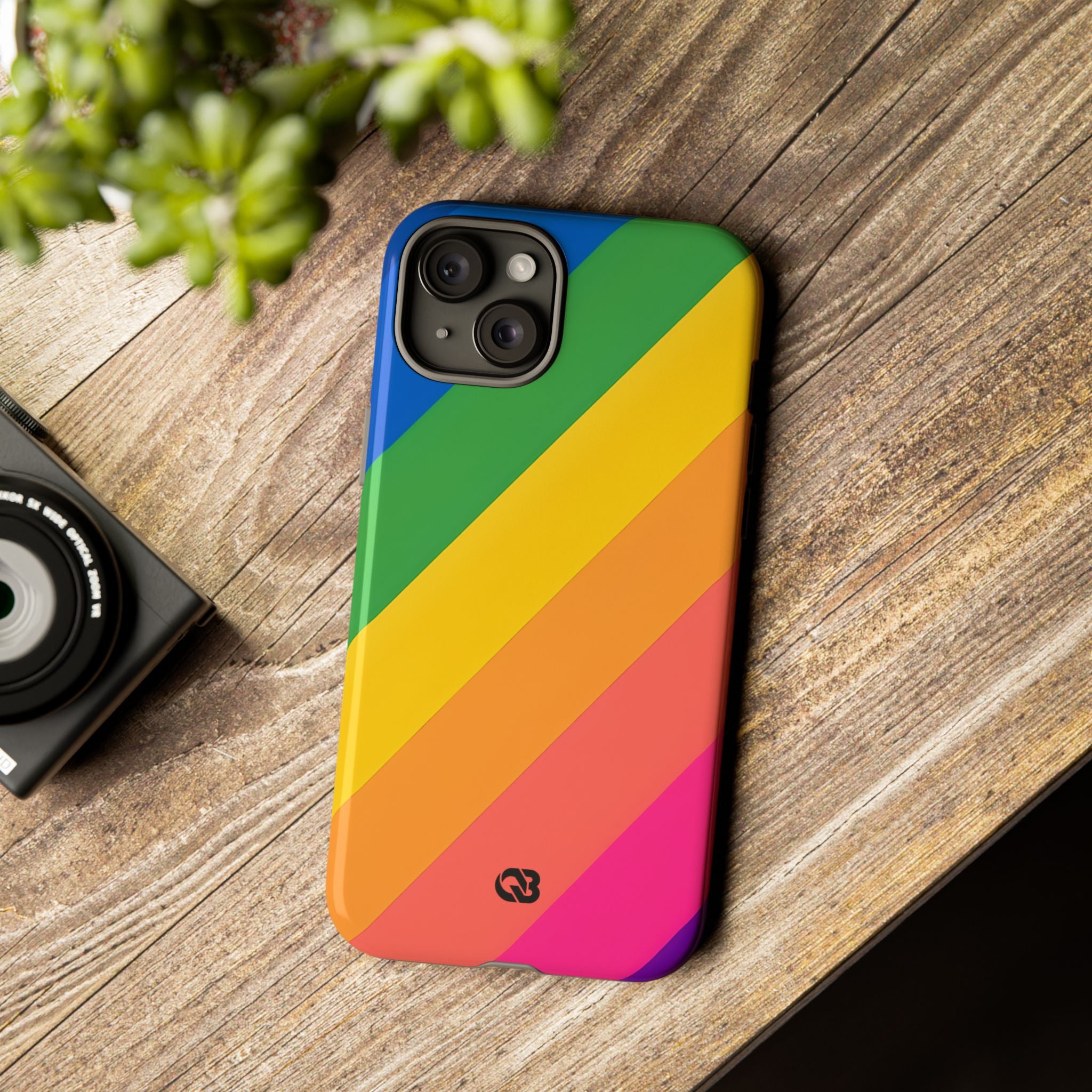 Vibrant Spectrum Slope · Tough Phone Case for iPhone