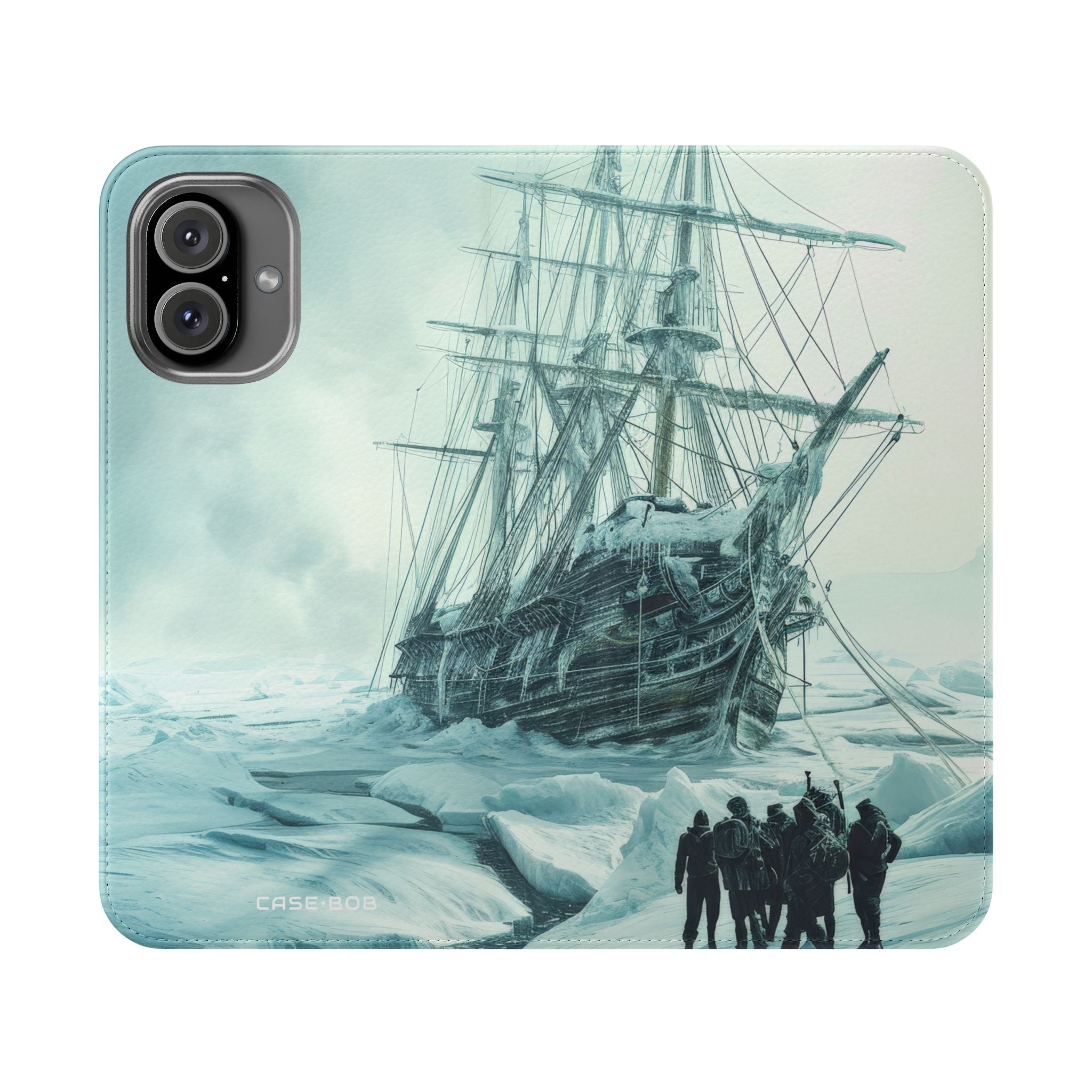 Iced Galleon - iPhone 16 Plus Case - Wallet