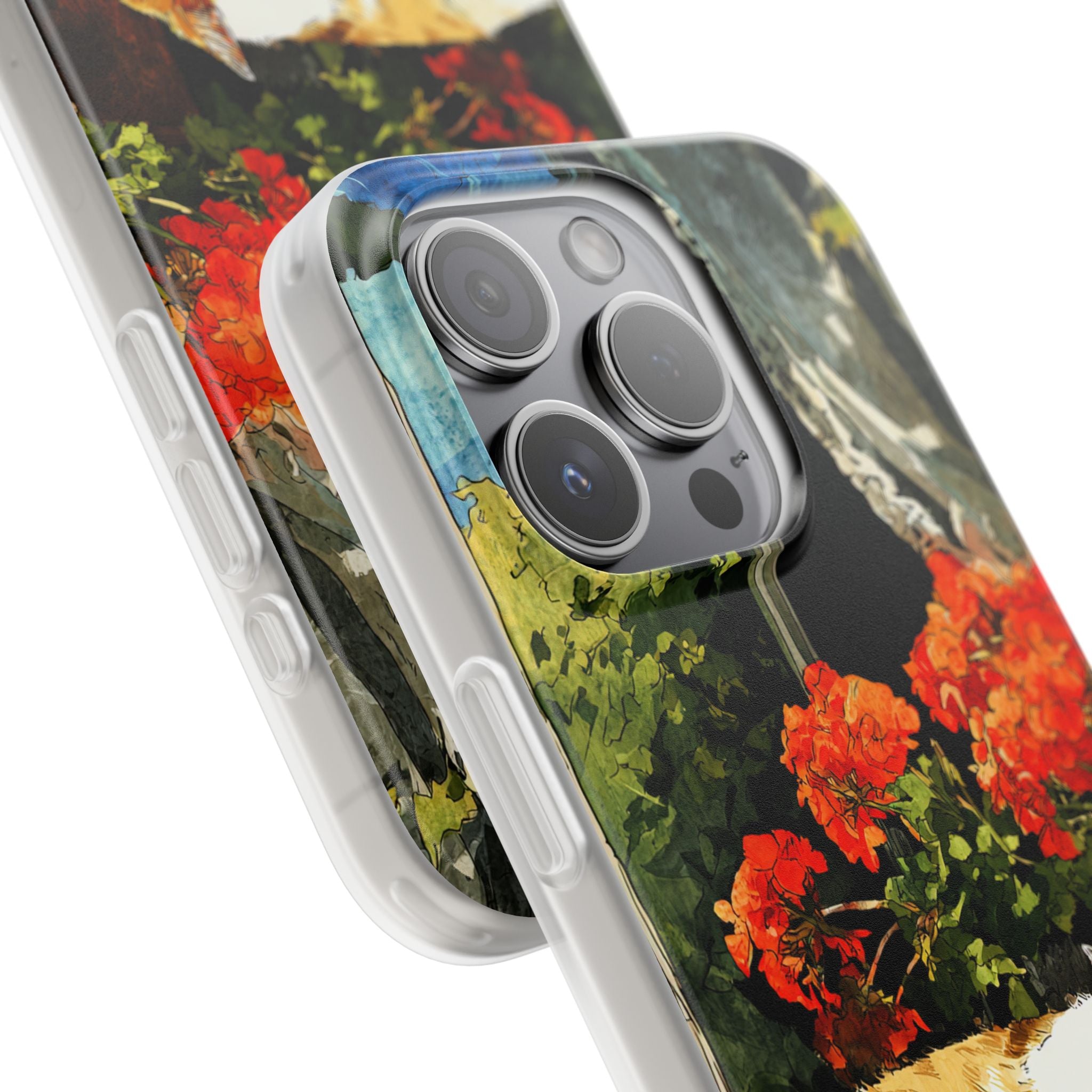 Sleeping Ginger Bloom · Soft Hoesje voor iPhone