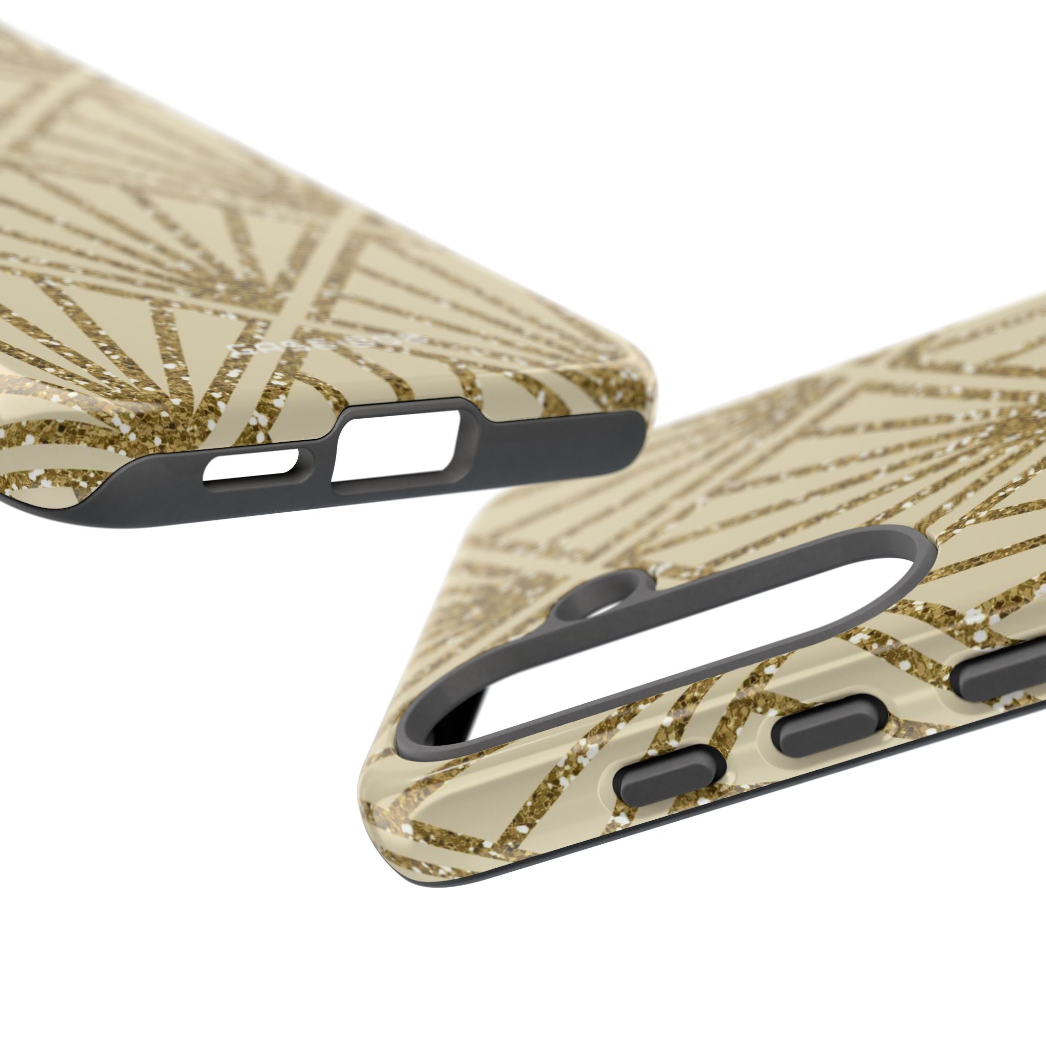 Gold Diamant Strahlen Samsung S25 Case - Tough