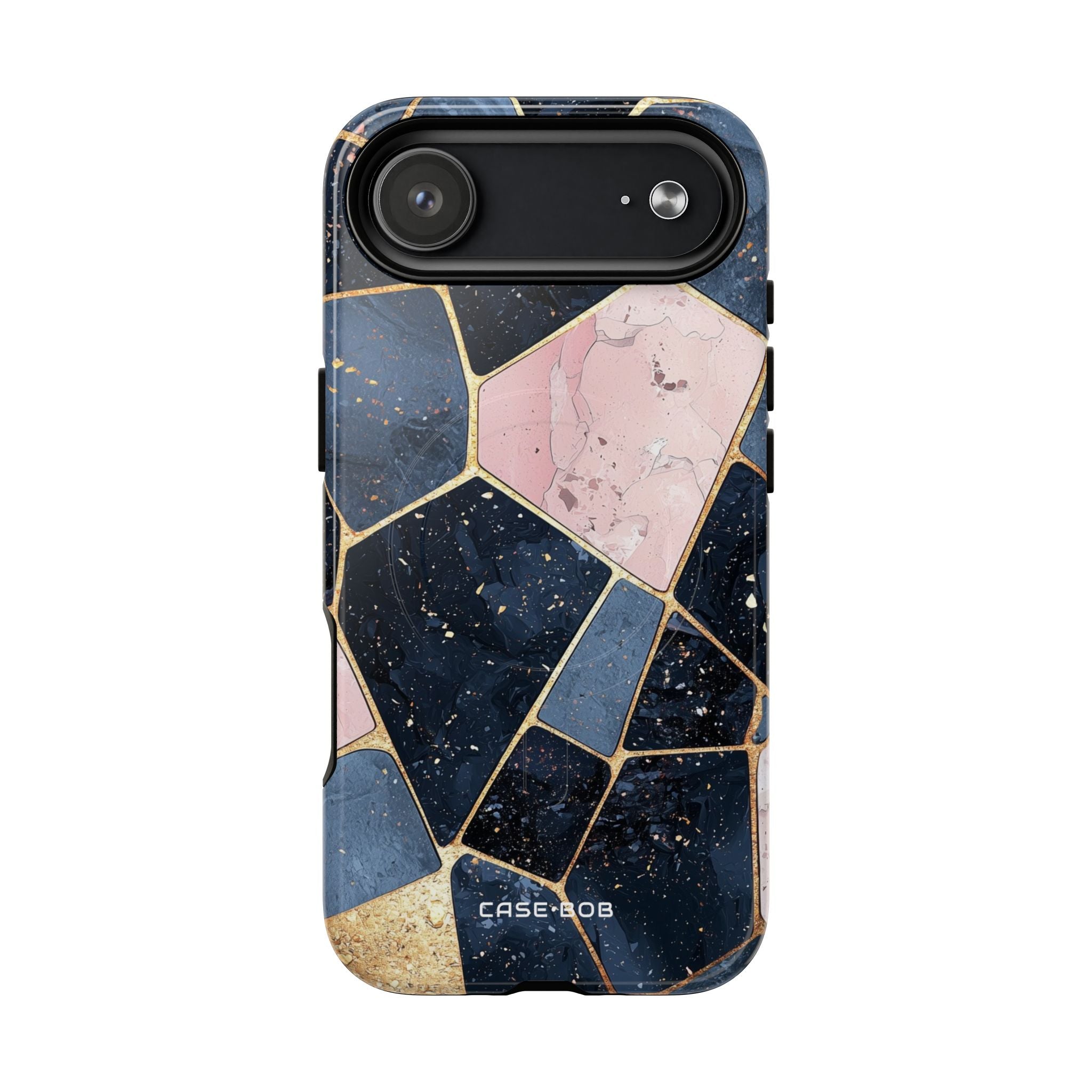 Golden Mosaic iPhone 17 Air Case - Tough+ - CASE•BOB